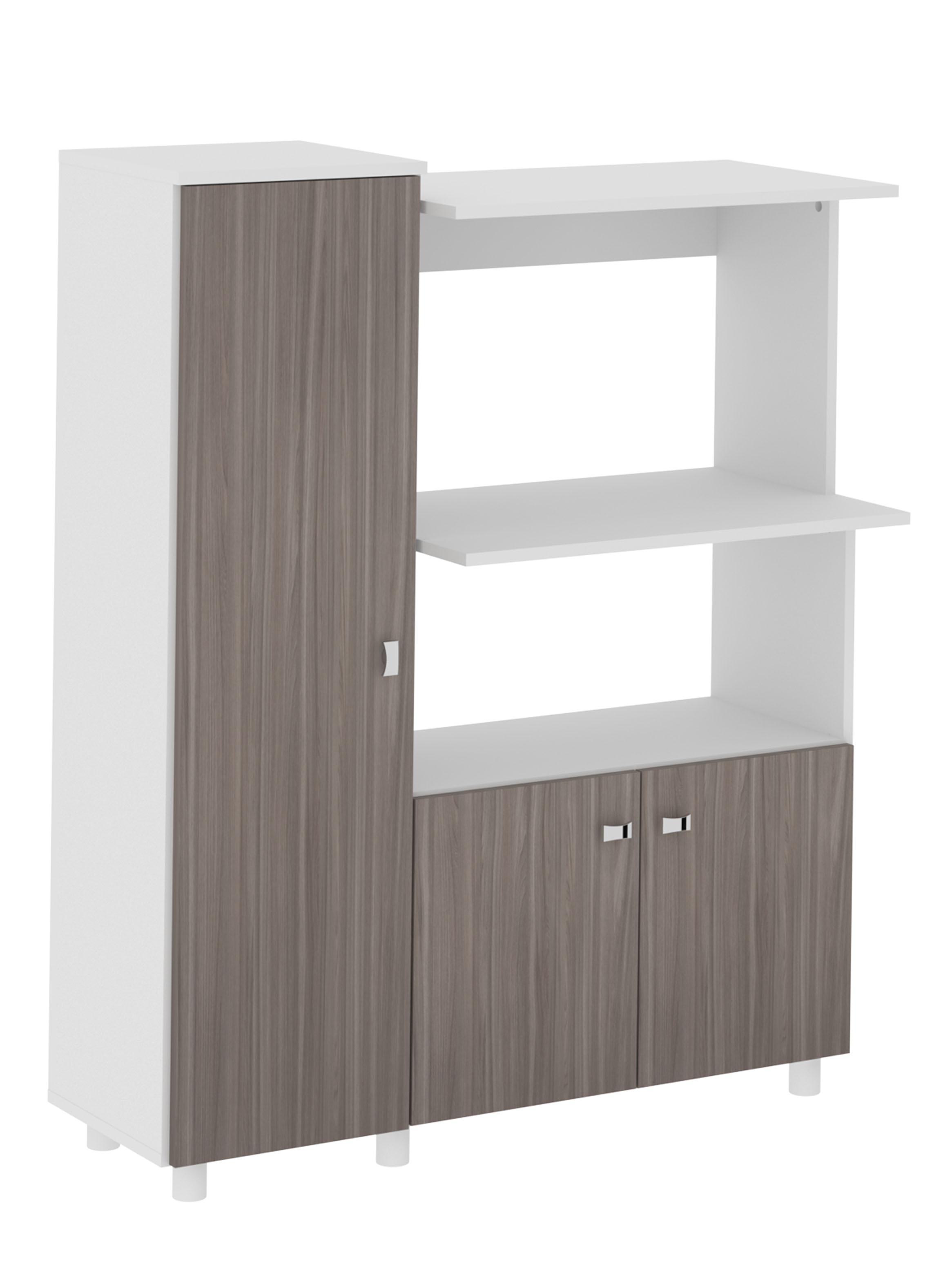 Organizador Cocina 3 Puertas Blanco Carvalho-2