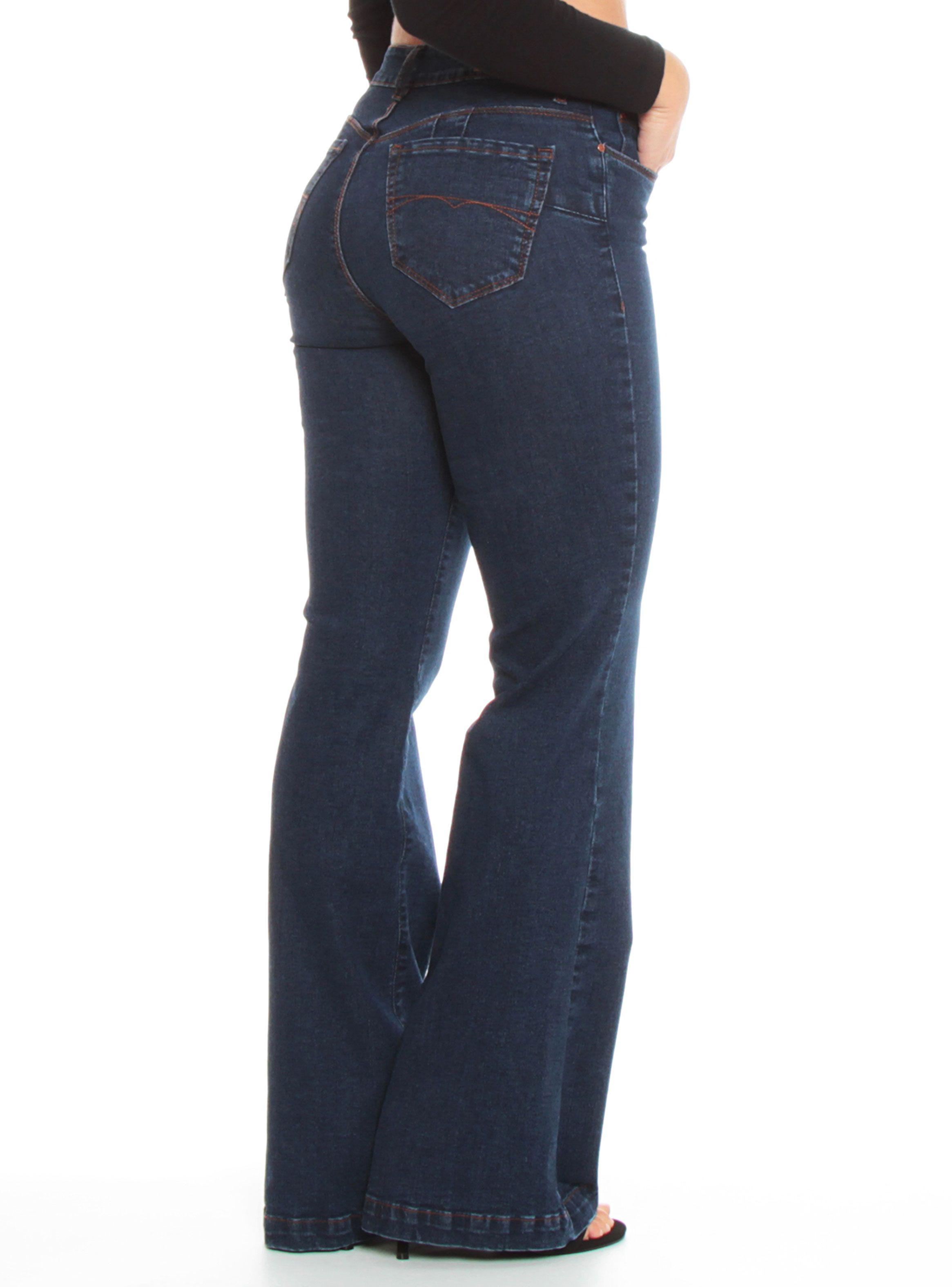 Jeans Flare 1 Botón-1