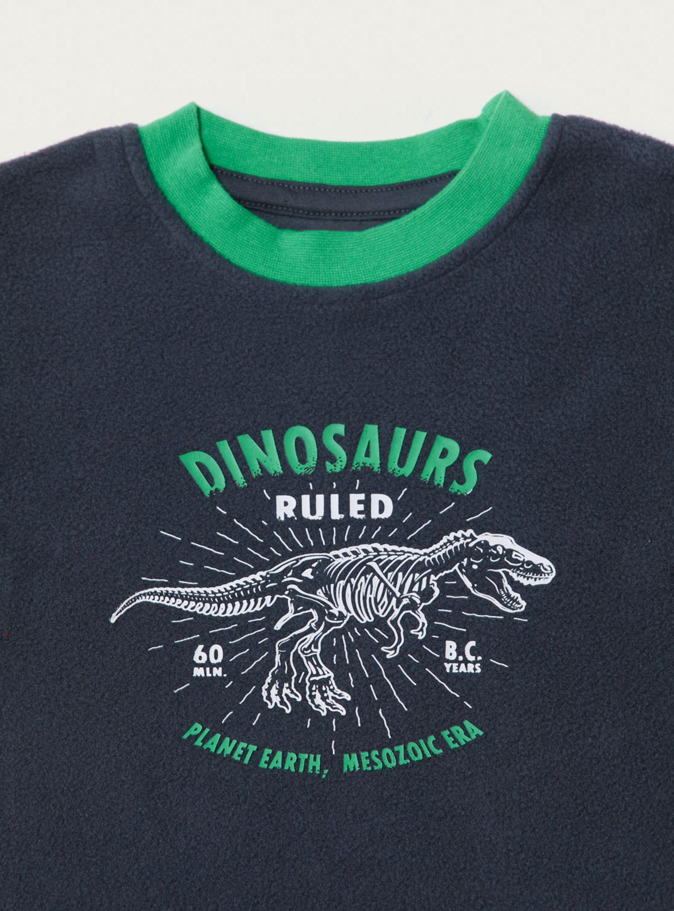 Pijama Largo Micropolar Dino Kids-3