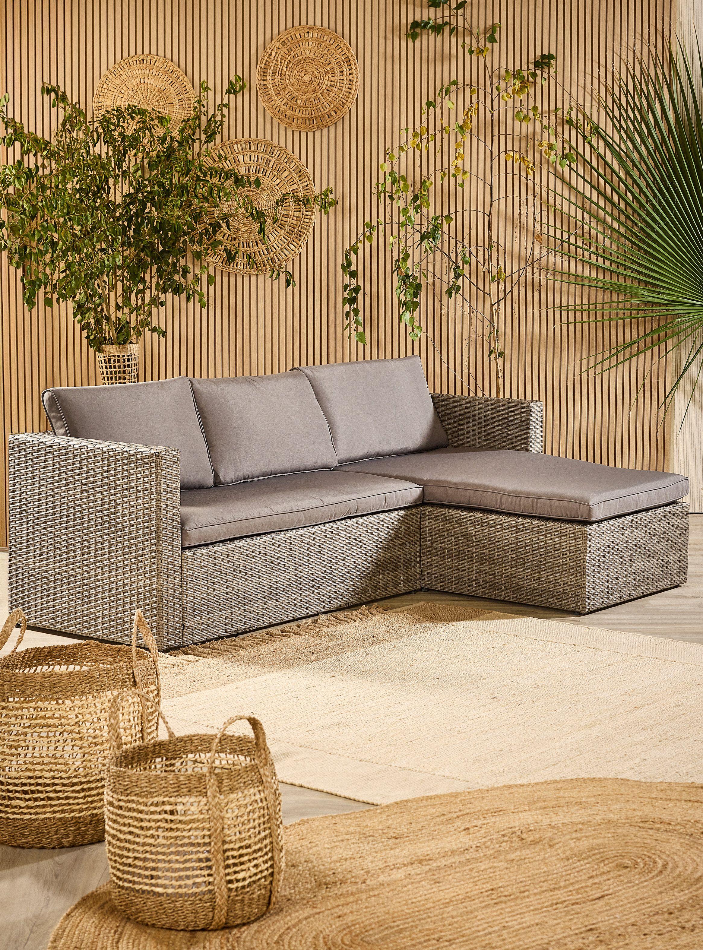 Set Living Modular Amarallis Rattan-0