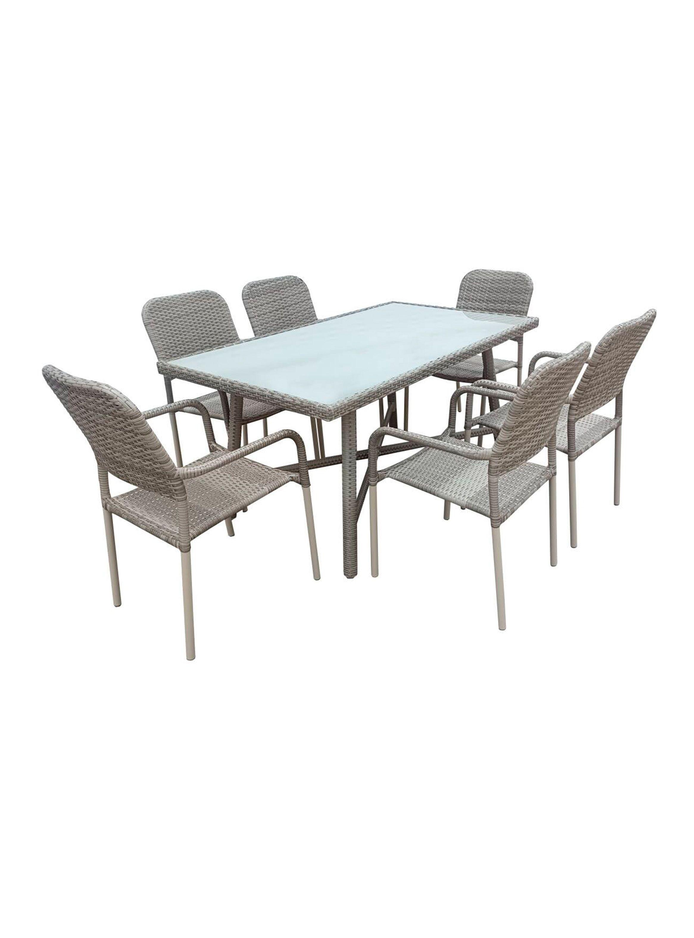 Juego de Comedor 6 Personas Gardenia-0