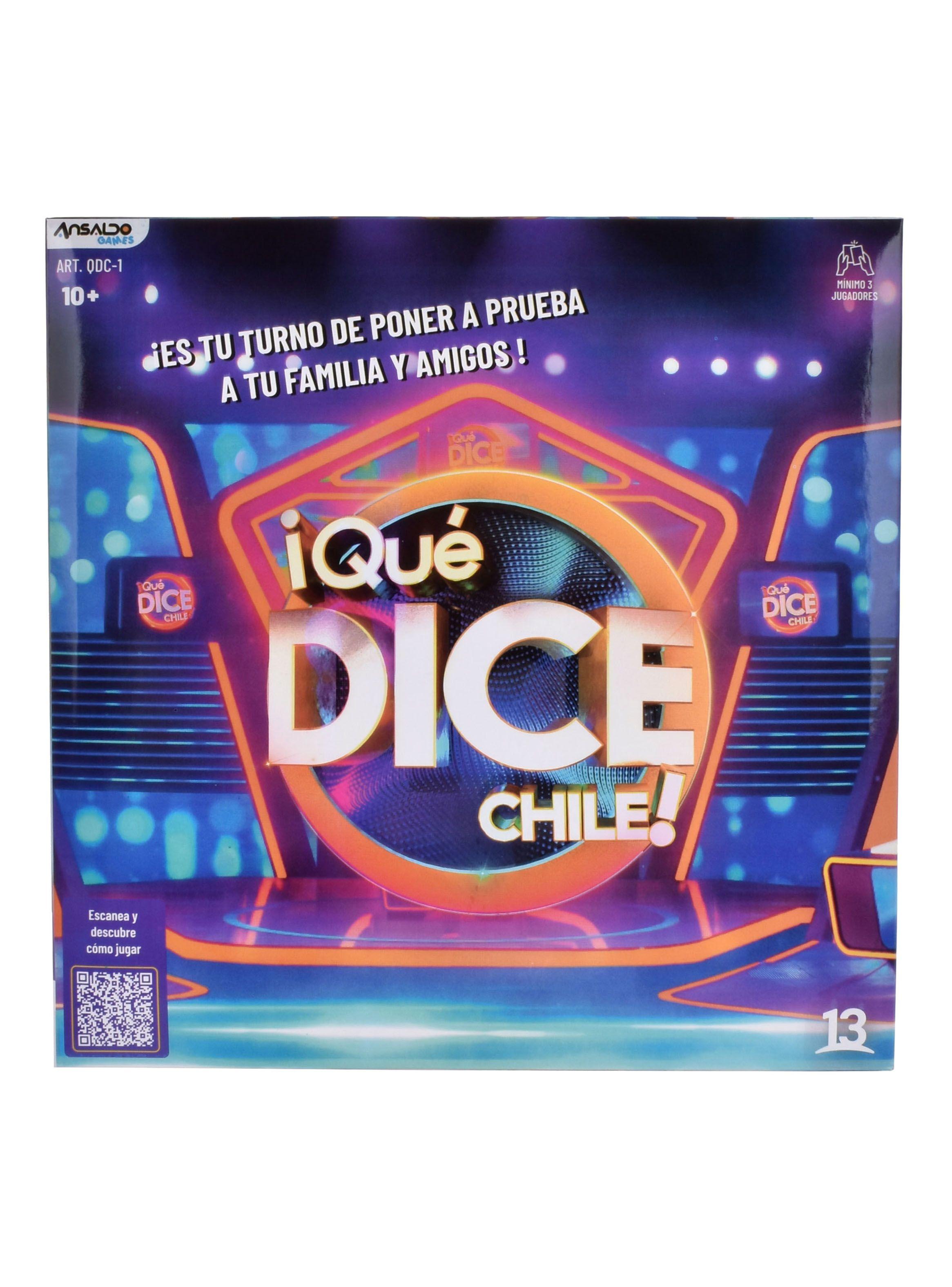 Juego de Mesa Qué Dice Chile-0