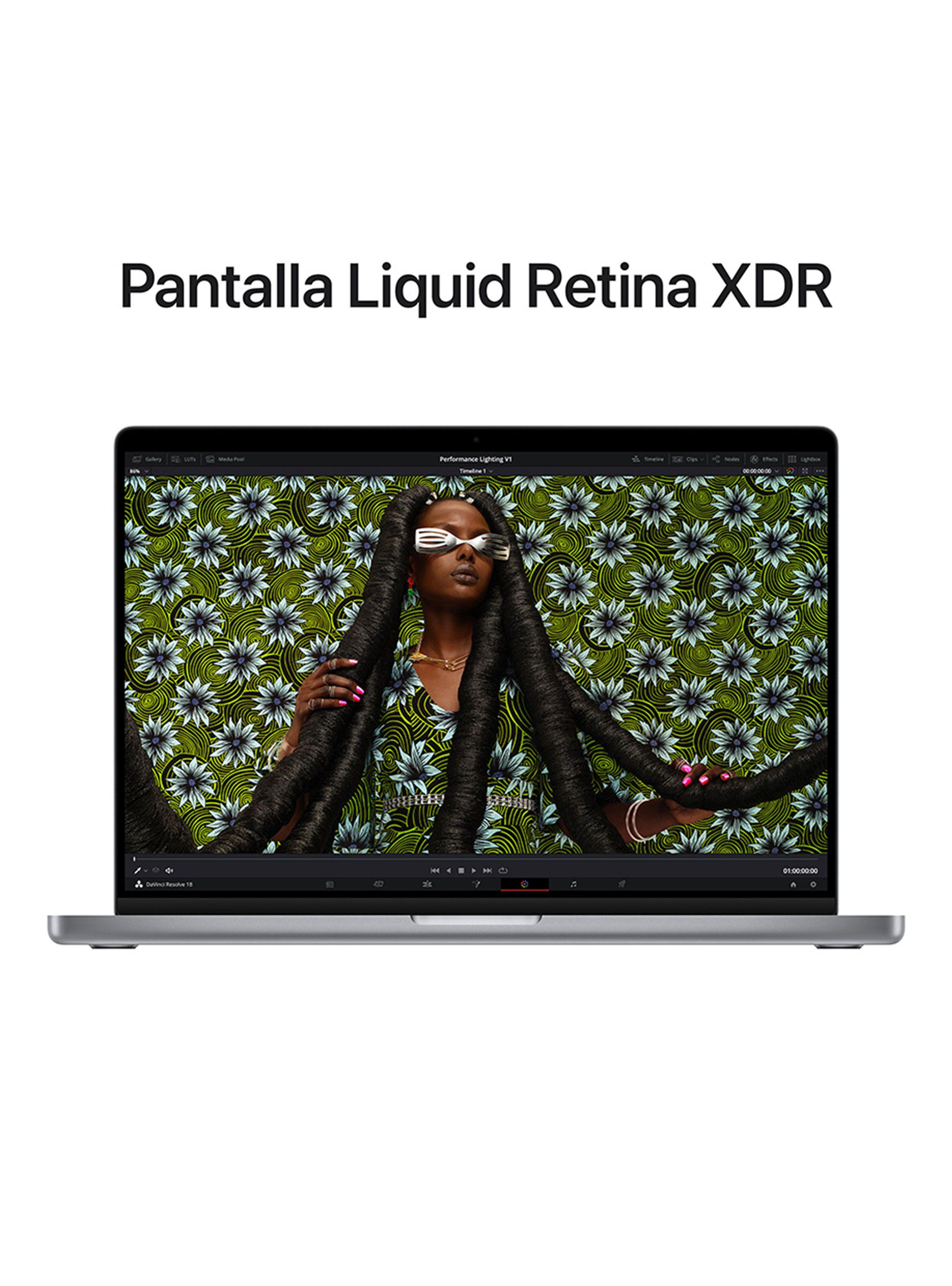 MacBook Pro 16" Chip M2 Pro 12 Núcleos CPU y 19 Núcleos GPU 16GB RAM 512GB SSD Gris Espacial-6