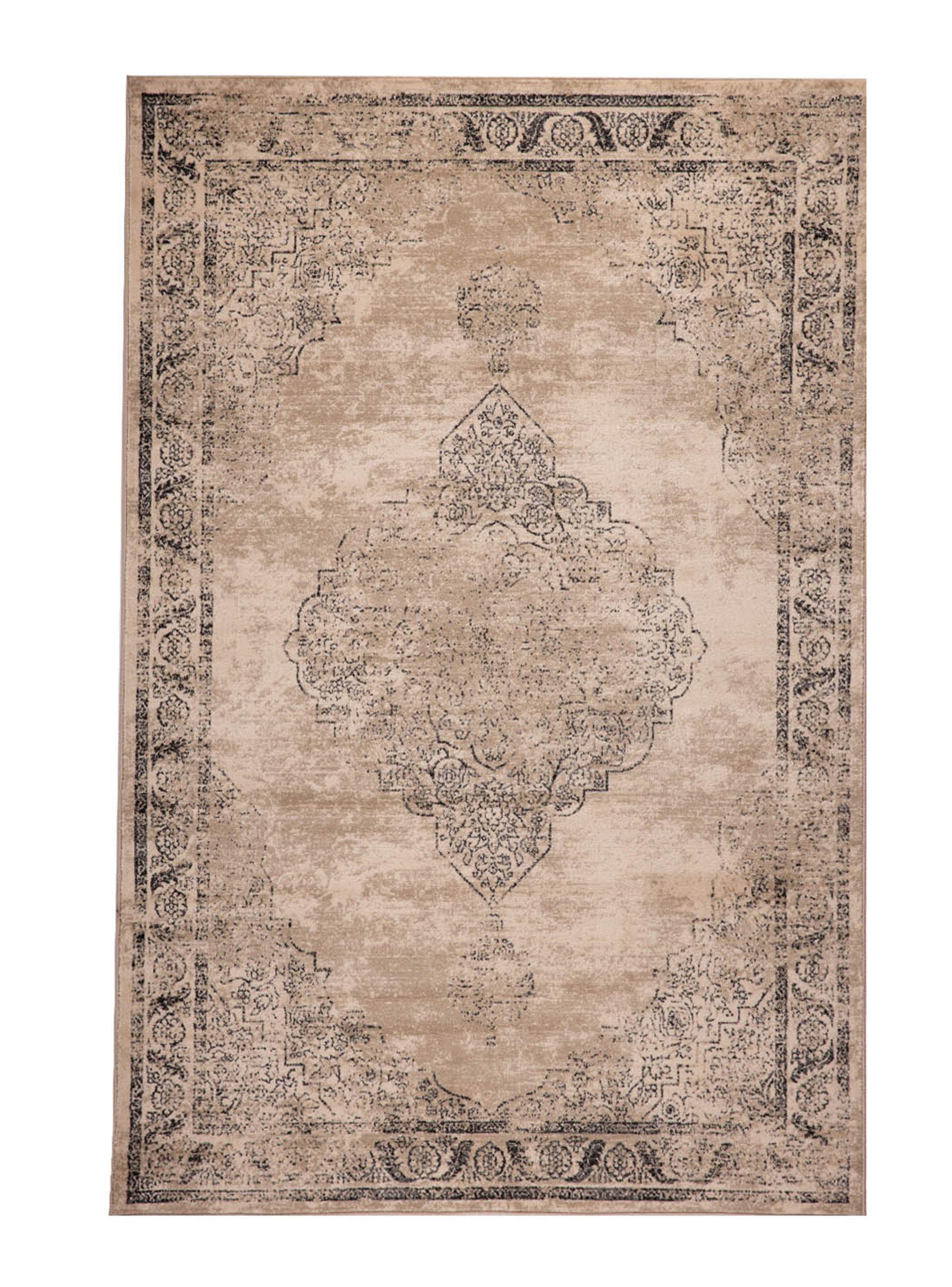 Alfombra 240 x 330 cm Majestic Crema Unicolor-0