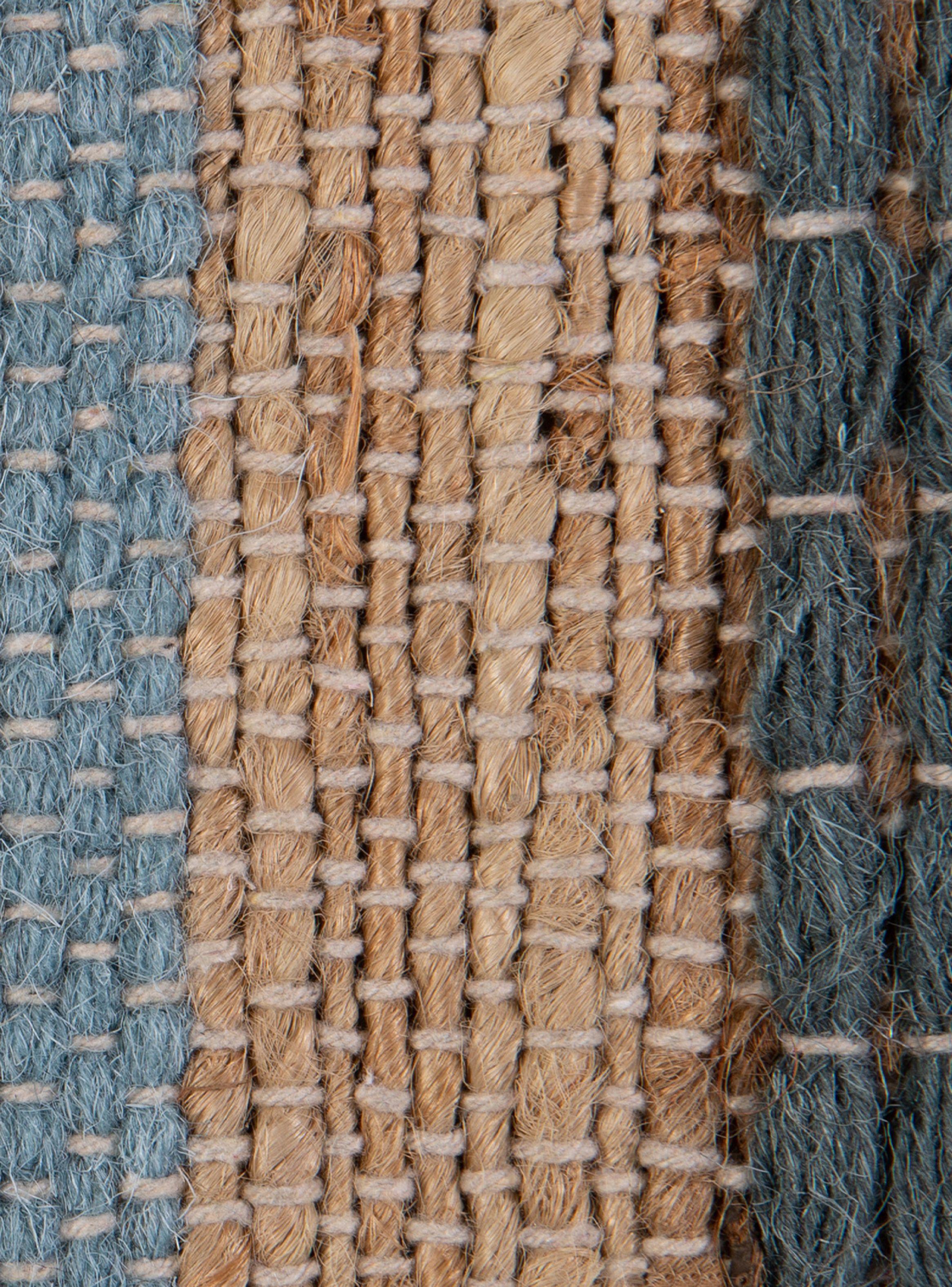 Alfombra 160 x 230 cm Yute Wool Stripe Rayas Natural-1