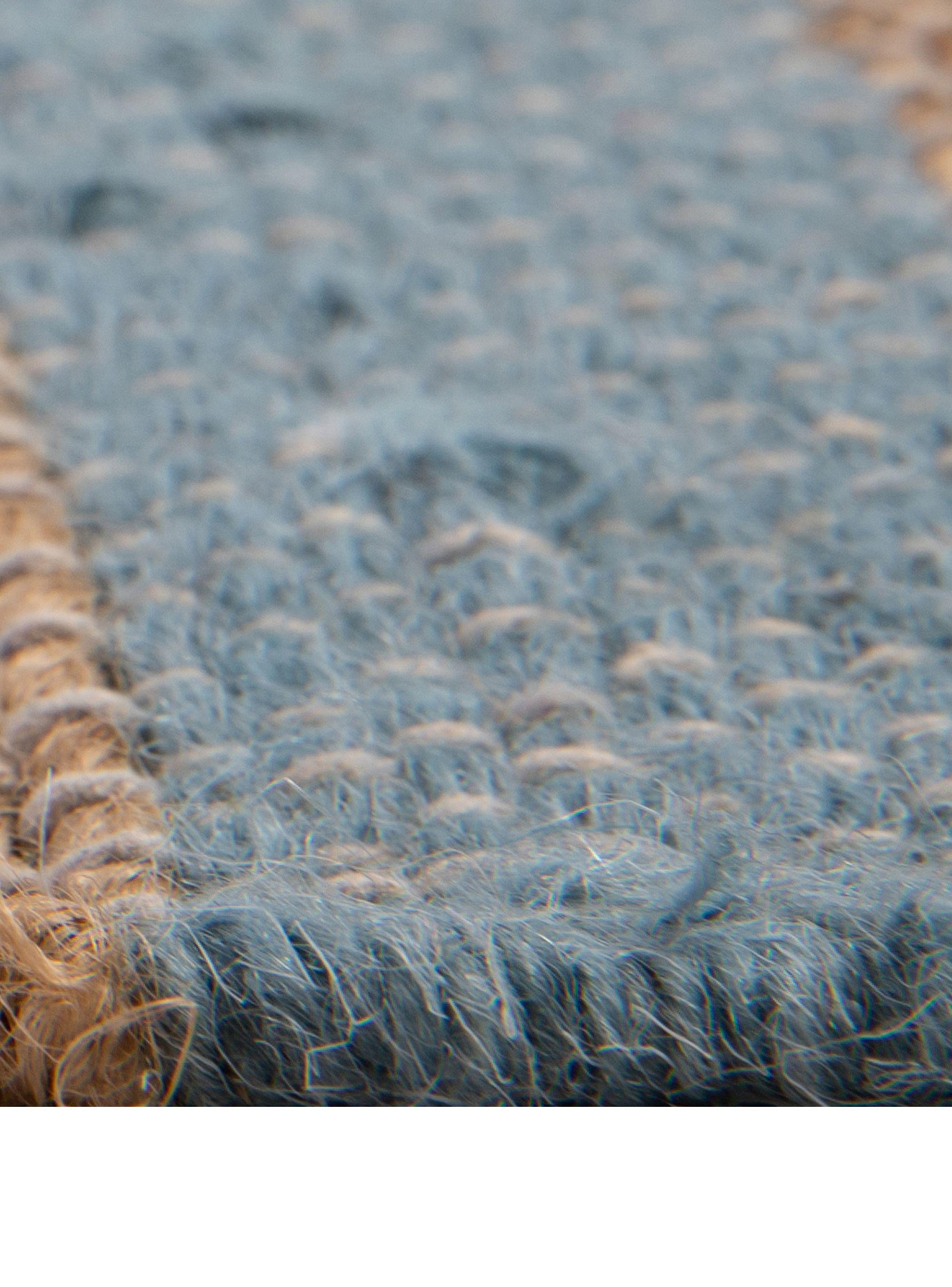 Alfombra 160 x 230 cm Yute Wool Stripe Rayas Natural-2