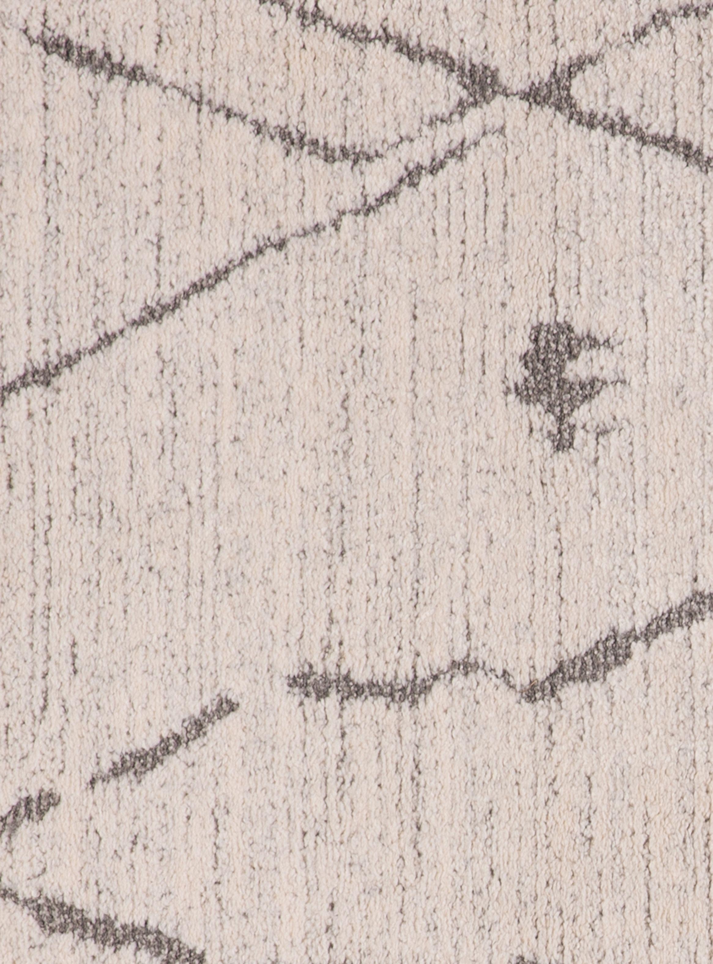 Alfombra 240 x 340 cm Navarra Rayas Beige-2