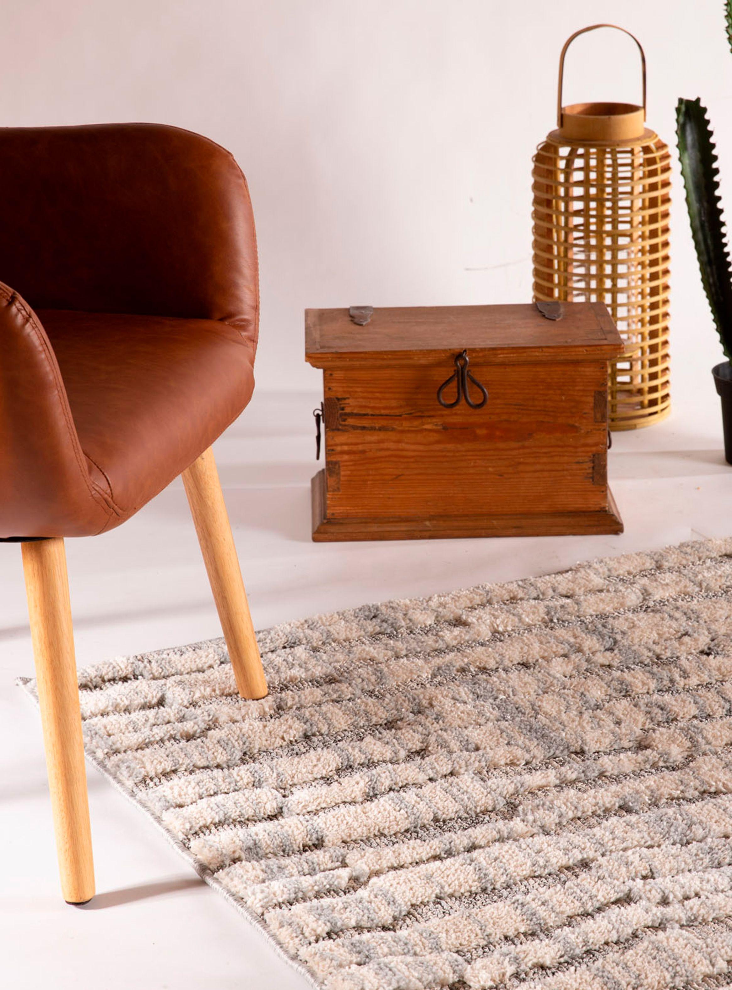 Alfombra Levels 160 x 230 cm Geométrico Beige-2