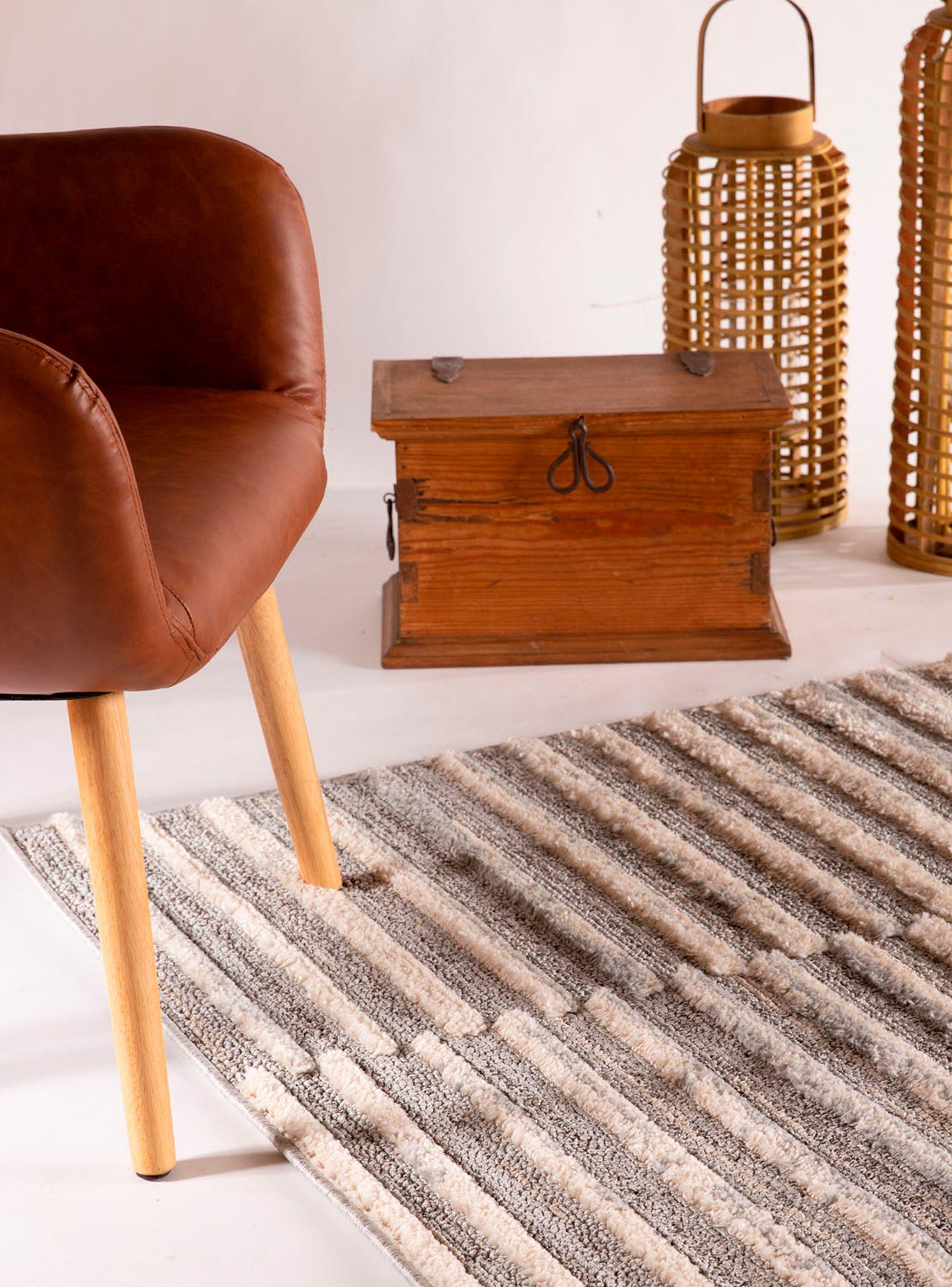 Alfombra 160 x 230 cm Levels Beige-2