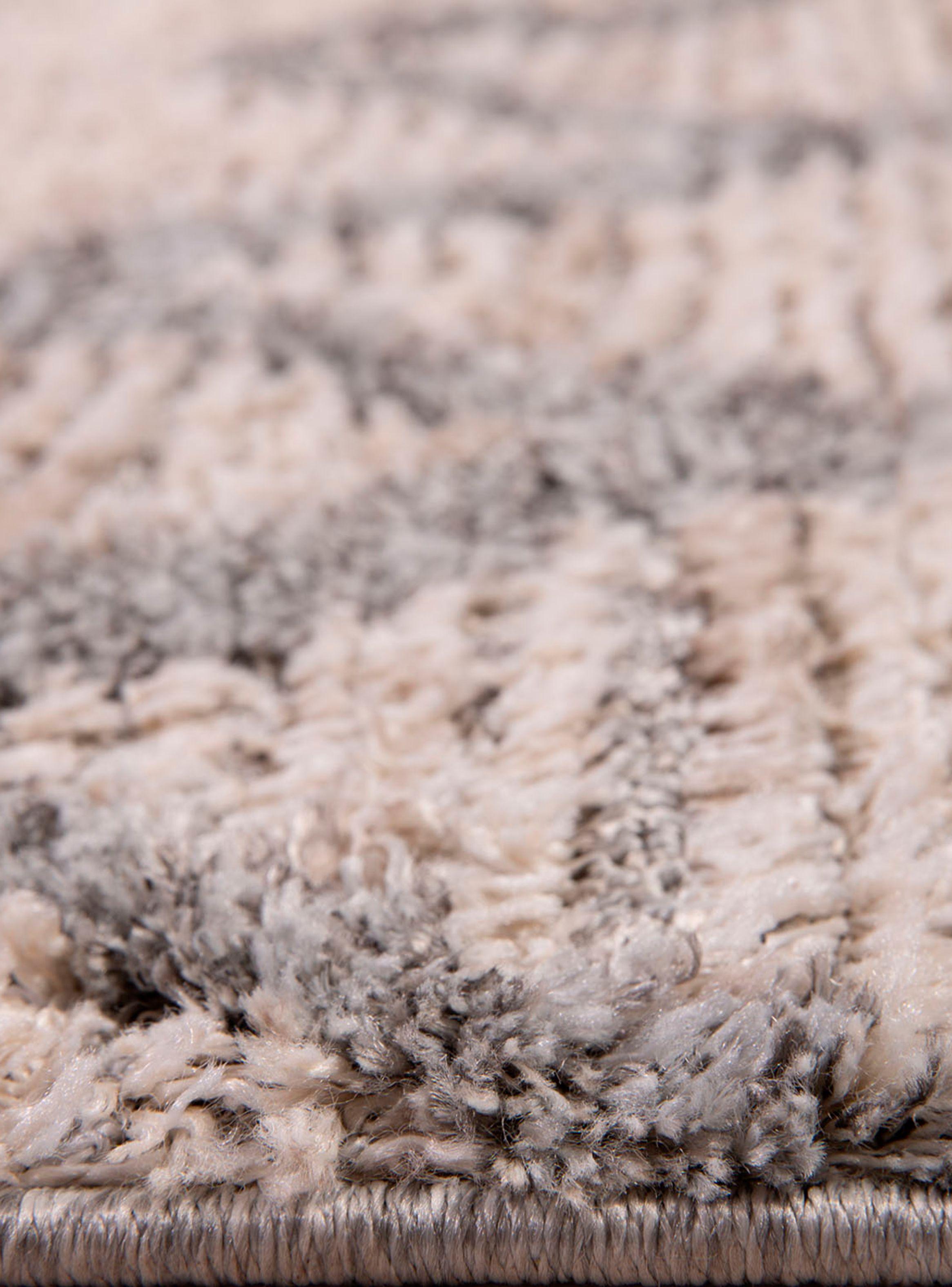 Alfombra 160 x 230 cm Levels Beige Geométrico-1