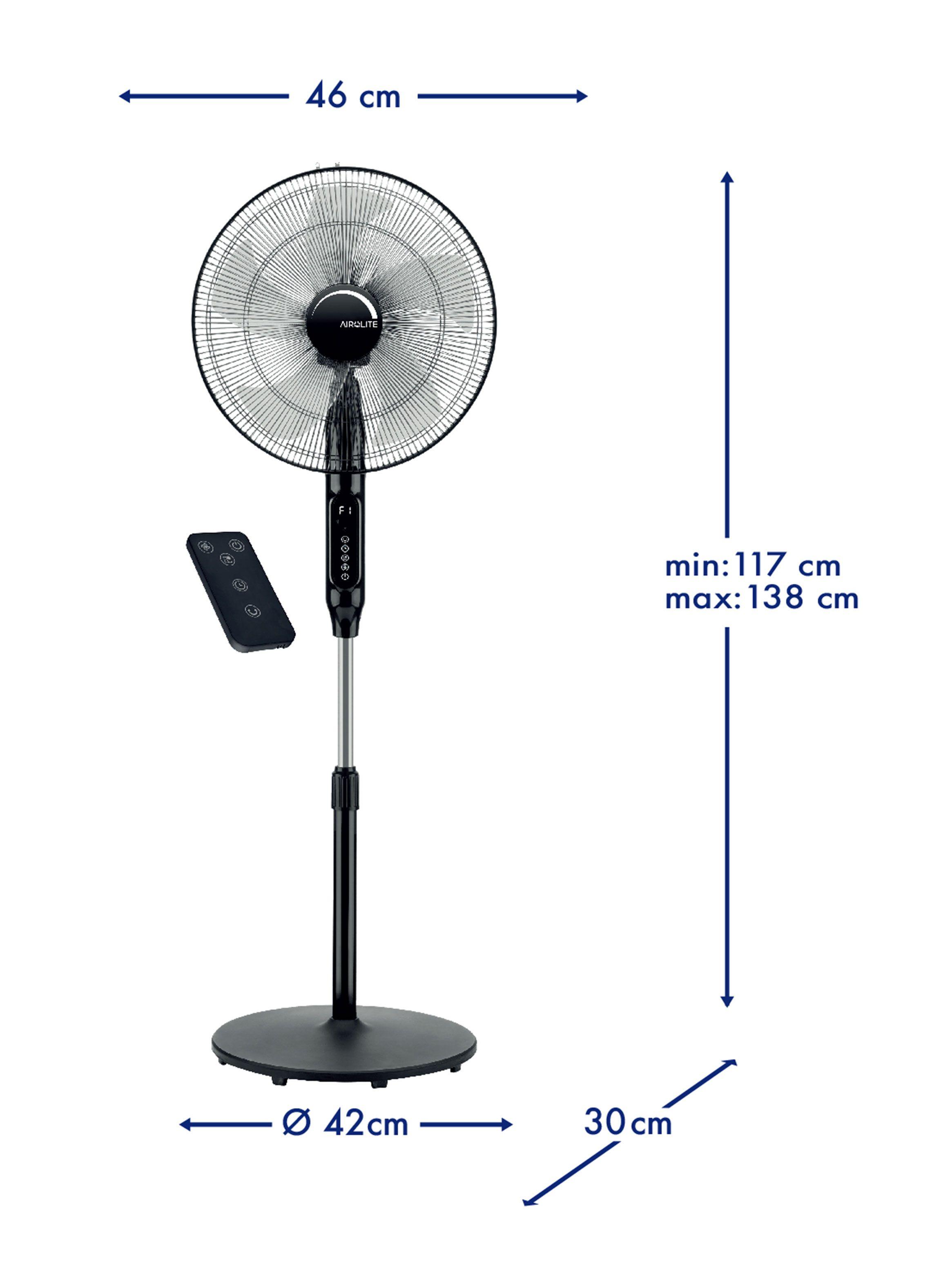 Ventilador Pedestal Black V16P8R-1
