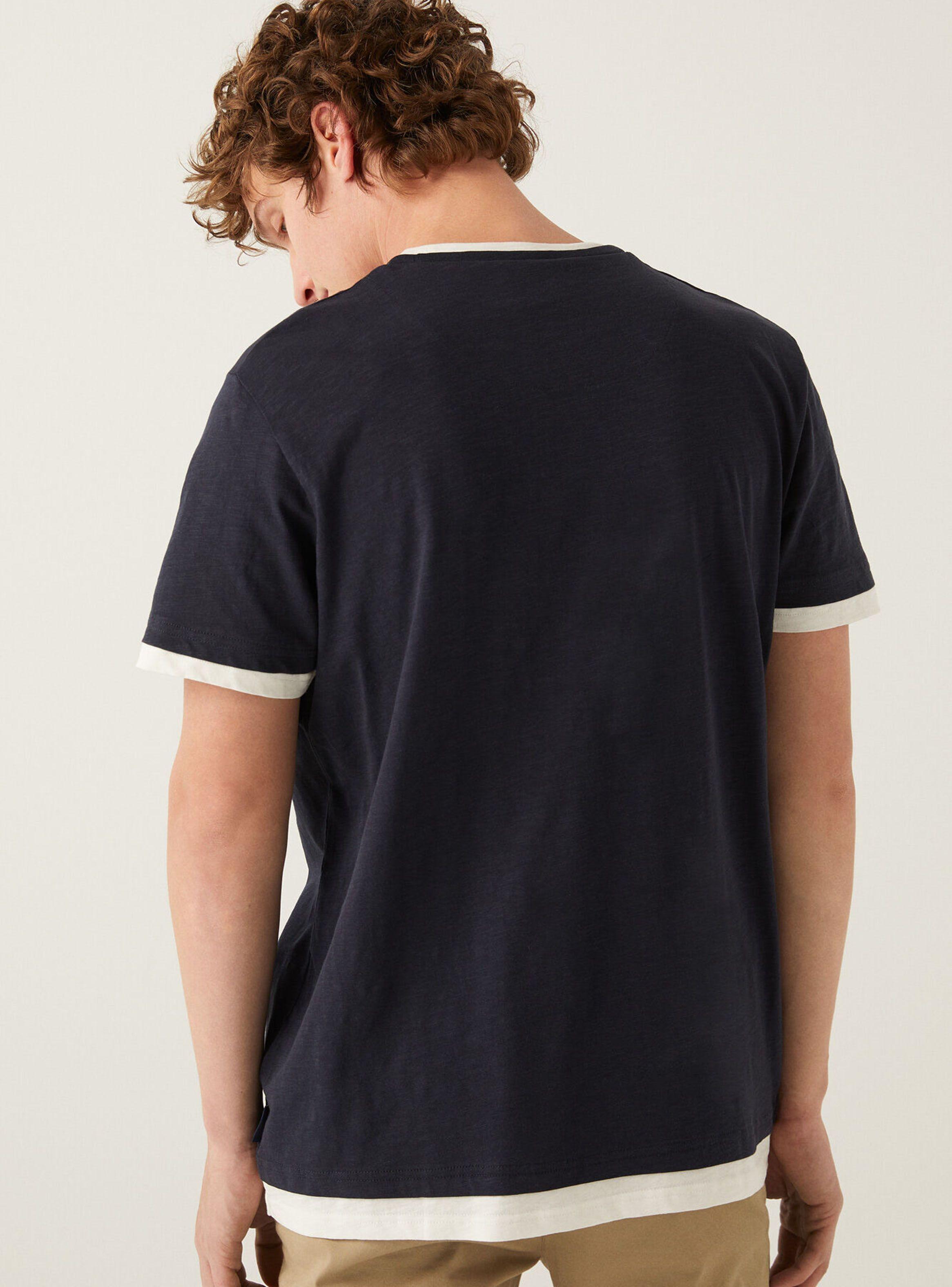 Polera Springfield Borde Blanco-1