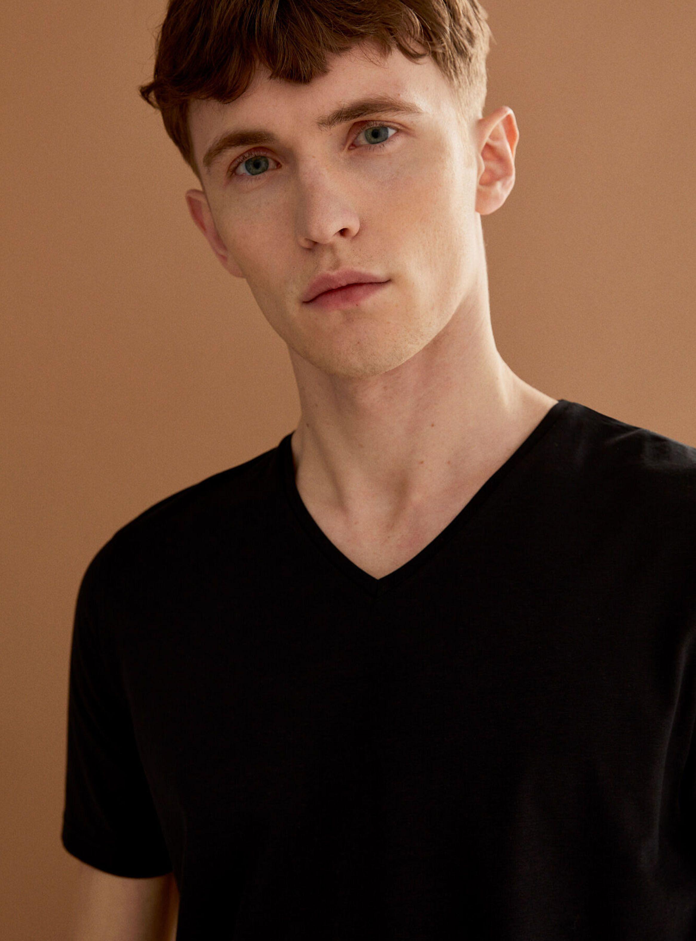 Polera Springfield Básica Lycra Algodón-2