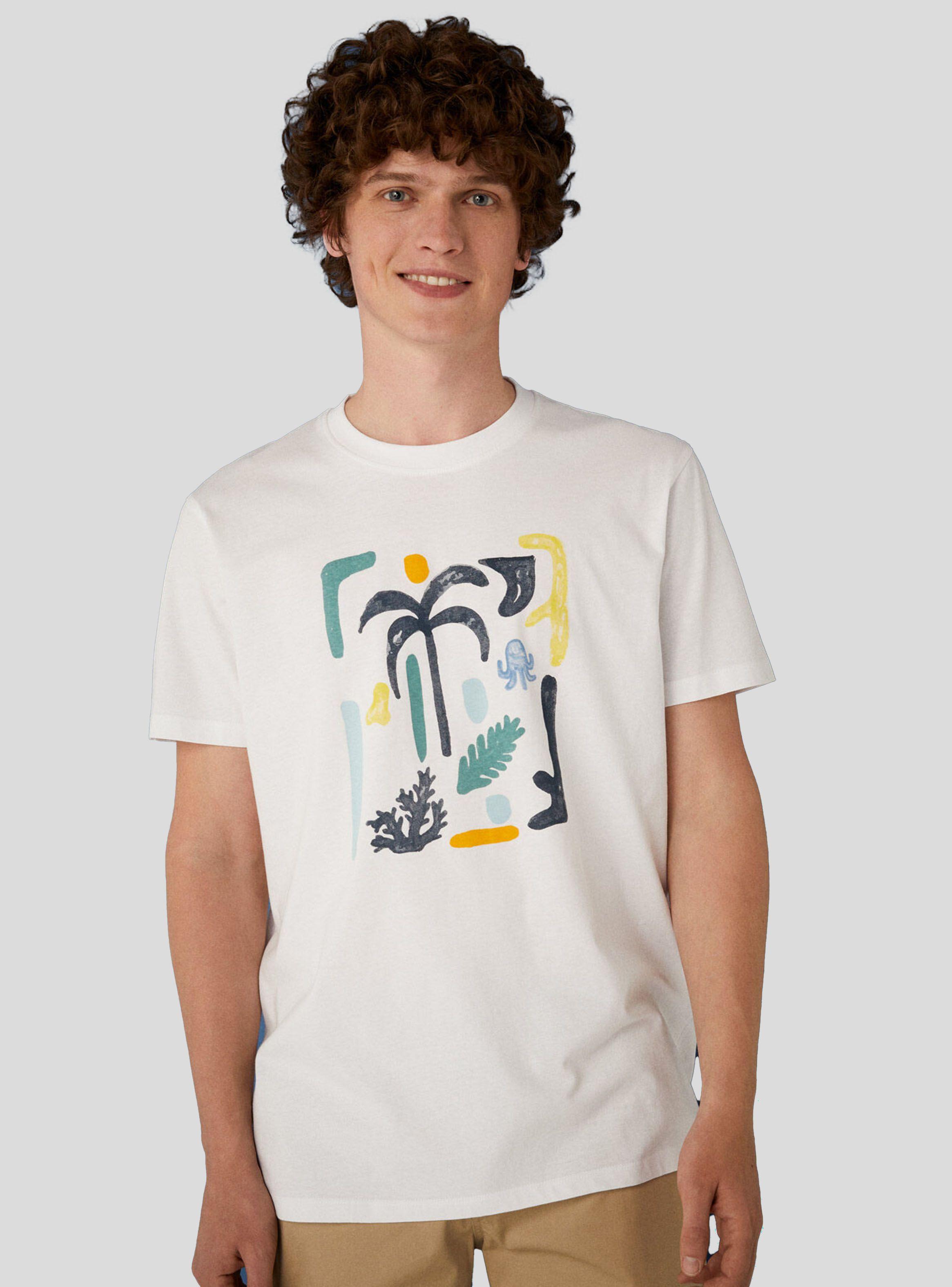 Polera Springfield Beach Palmera-0