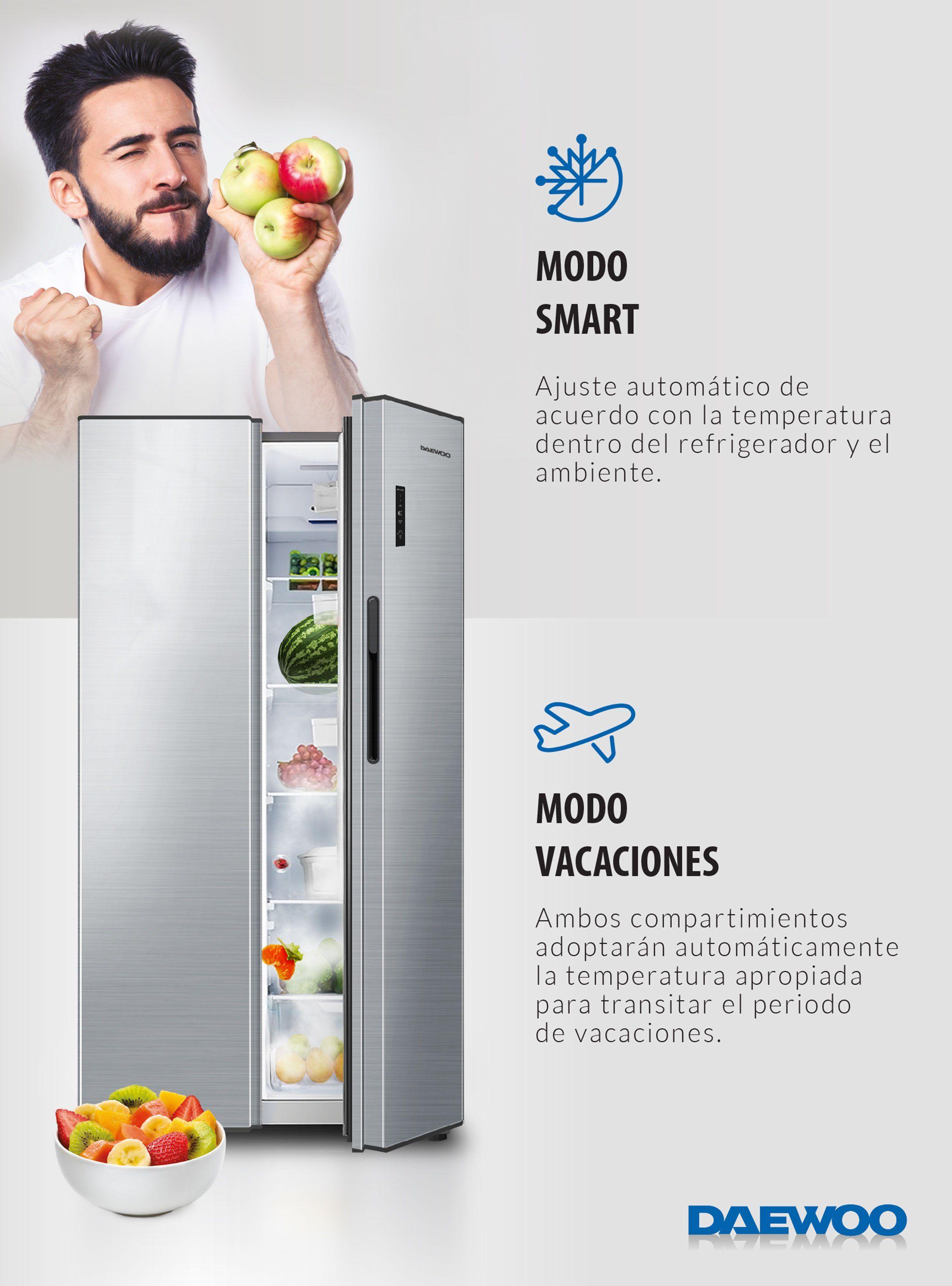 Refrigerador Side by Side No Frost 401 Litros DRSS408NFNNDCL-6