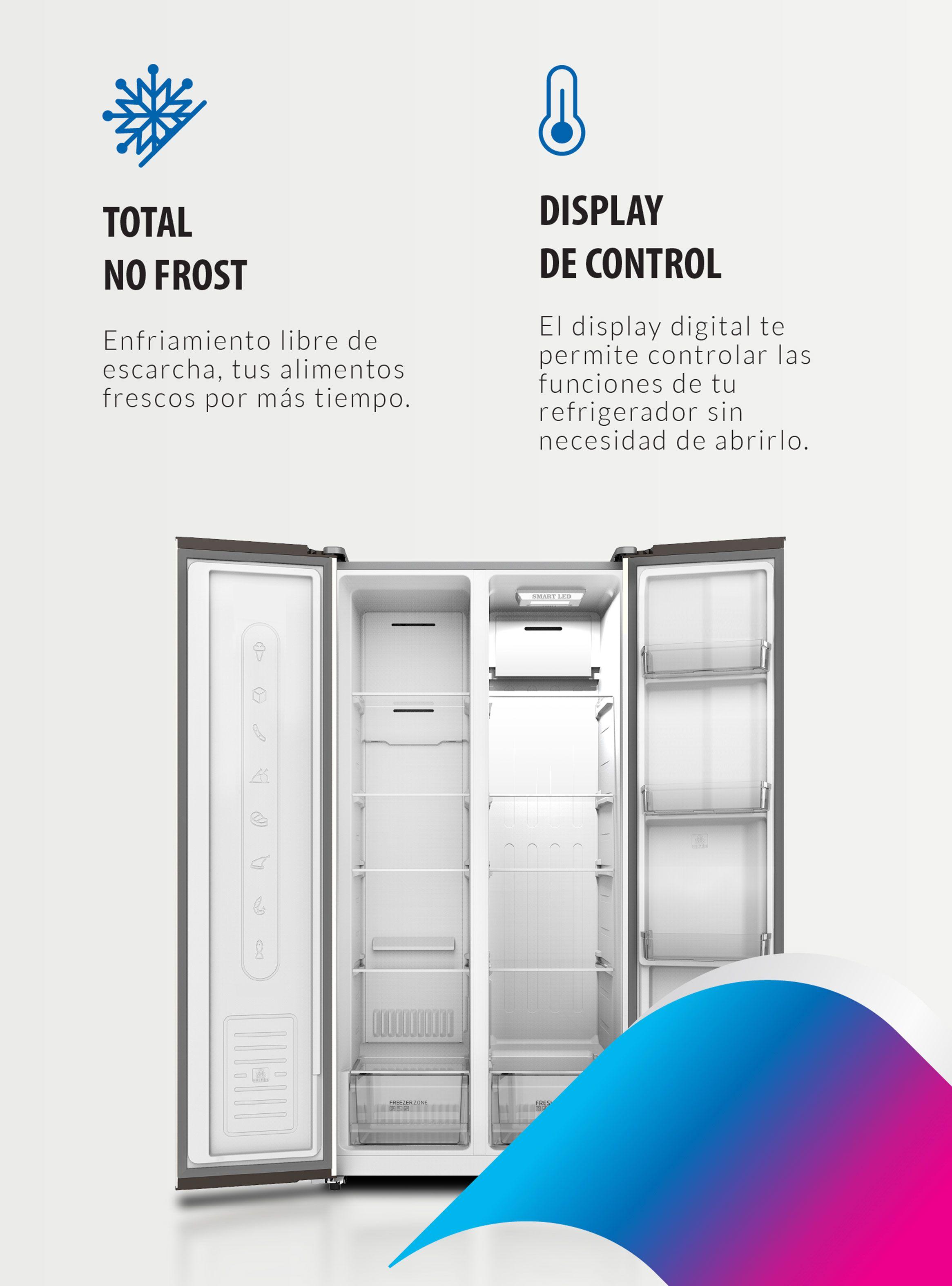Refrigerador Side by Side No Frost 401 Litros DRSS408NFNNDCL-5