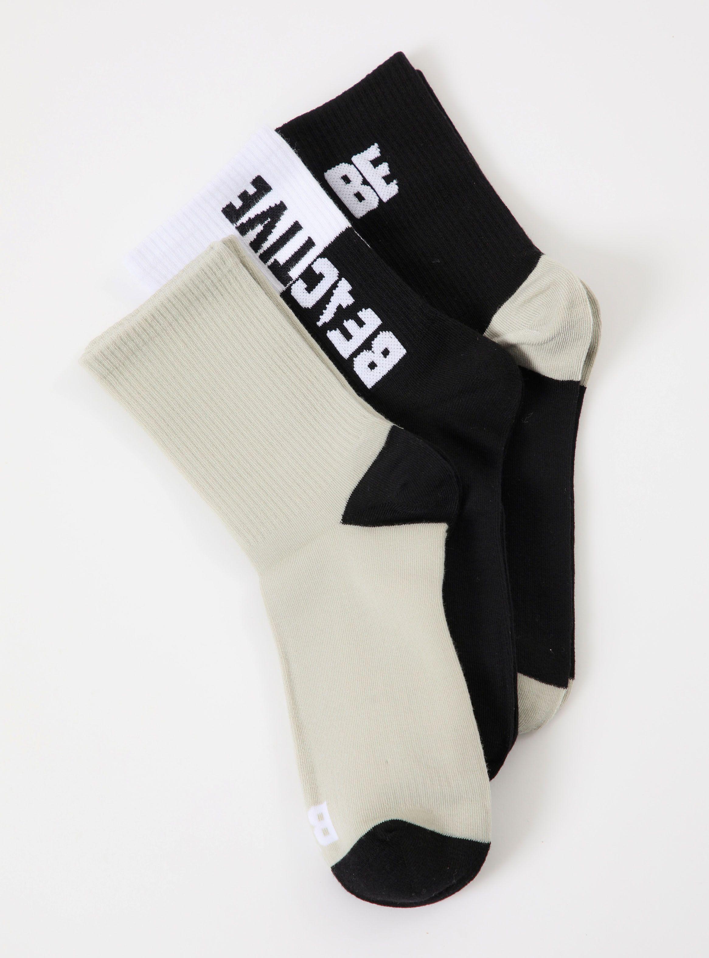 Tripack Calcetín Style Cortos Logo Multicolor-3