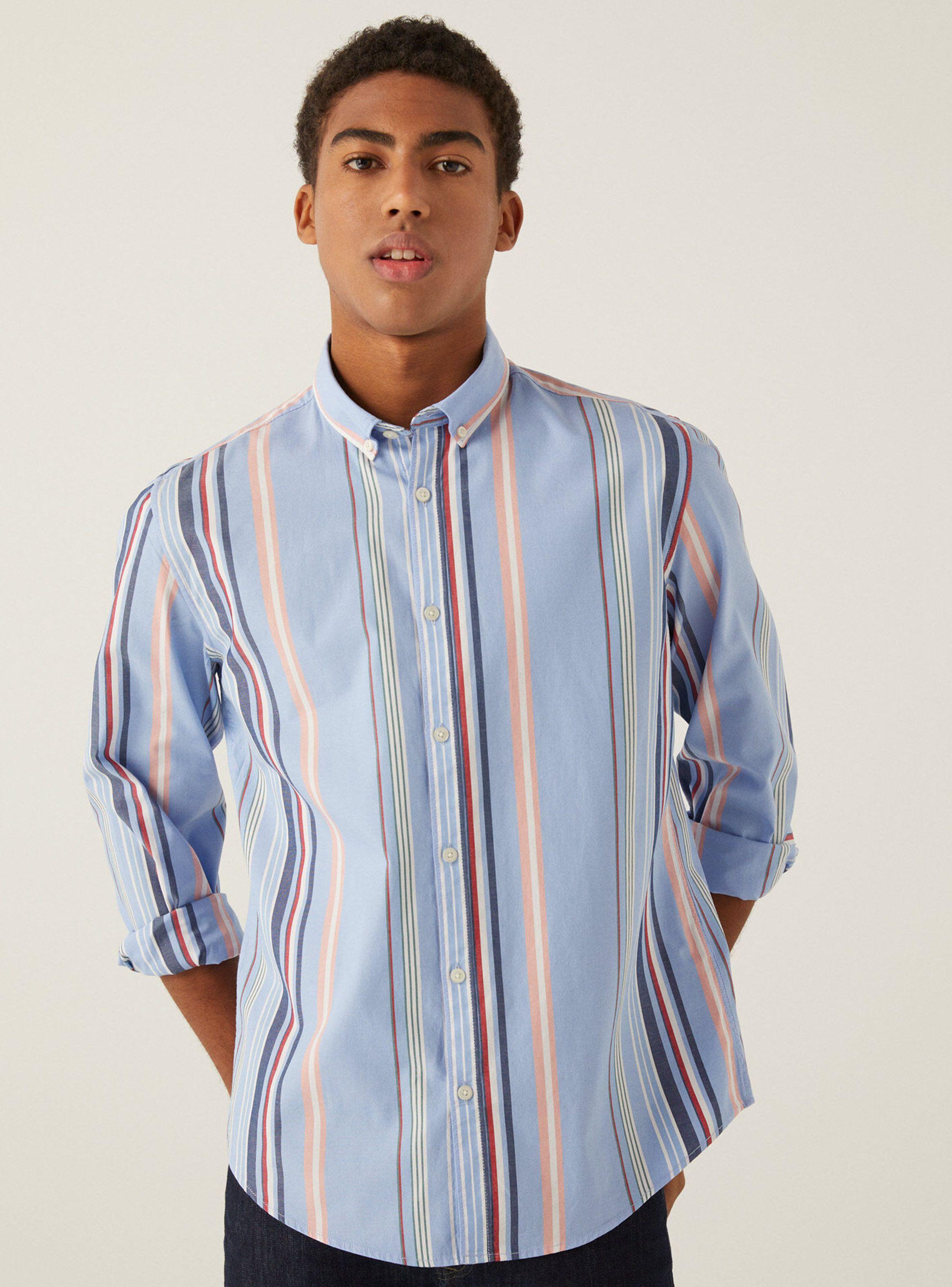Camisa Springfield Rayas Colores-0