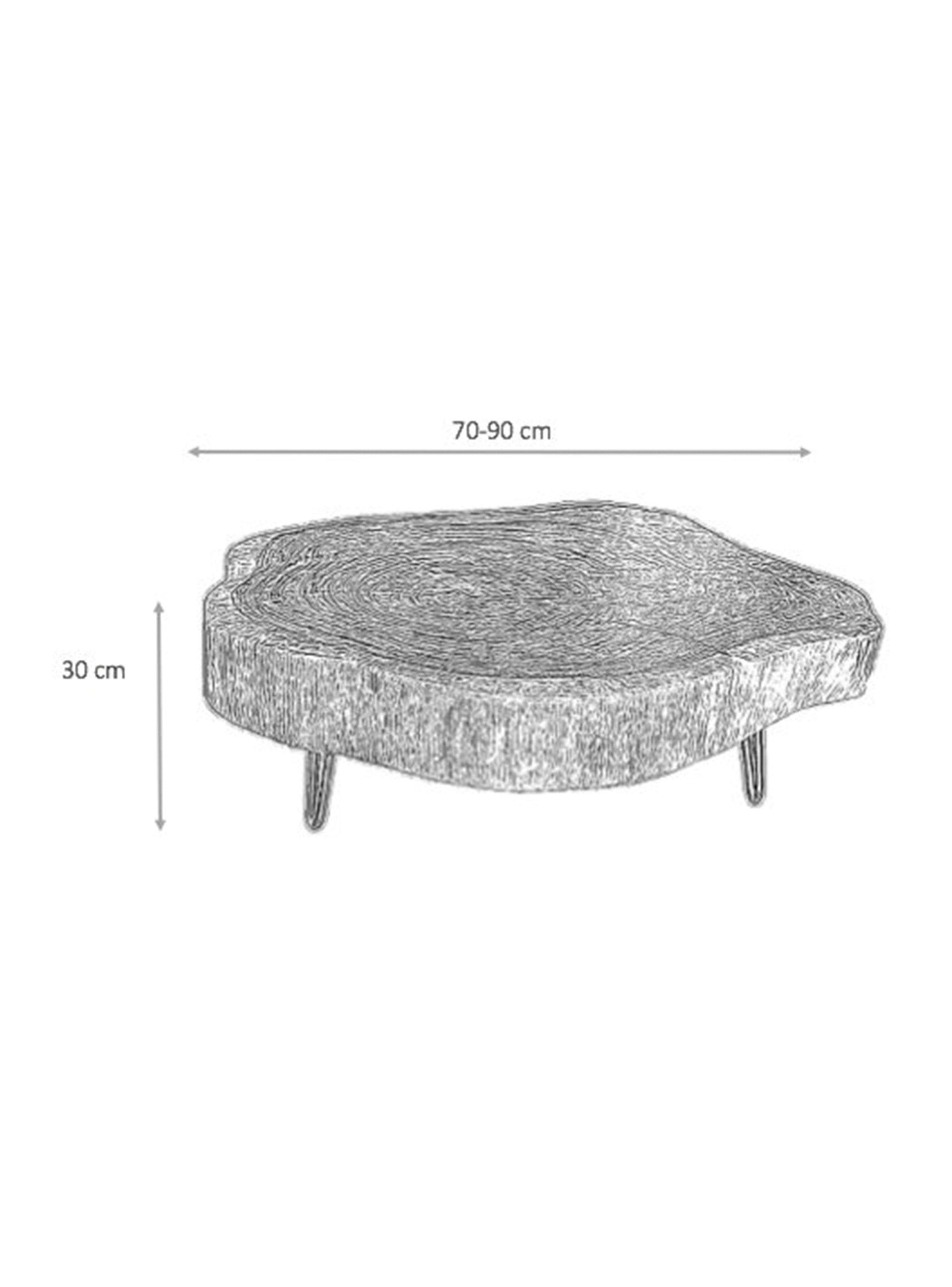 Mesa de Centro Suar 90 cm-2