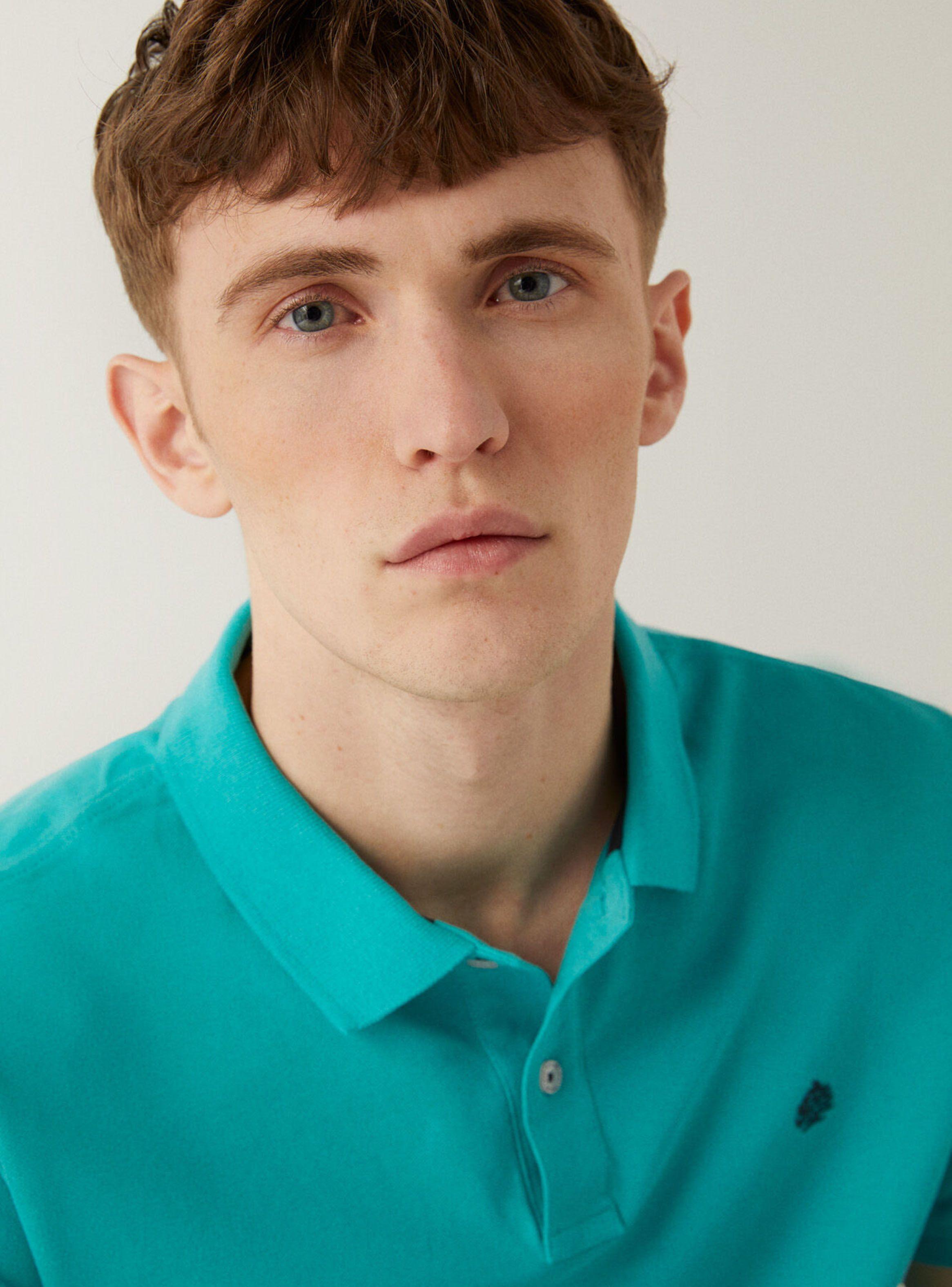 Polera Design Polo Slim Piqué-2