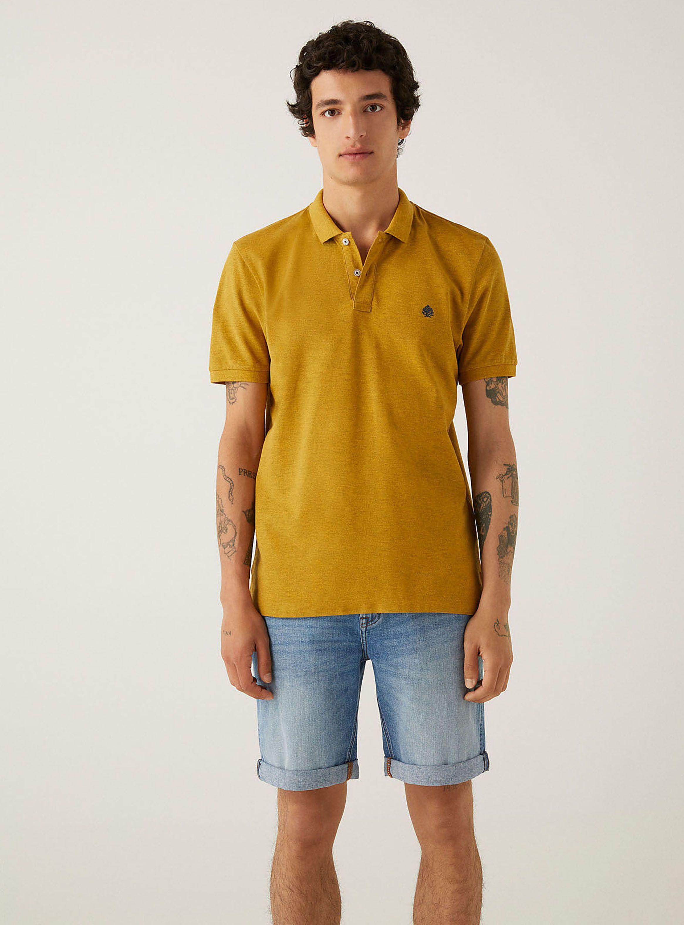 Polera Springfield Polo Overdyed-3