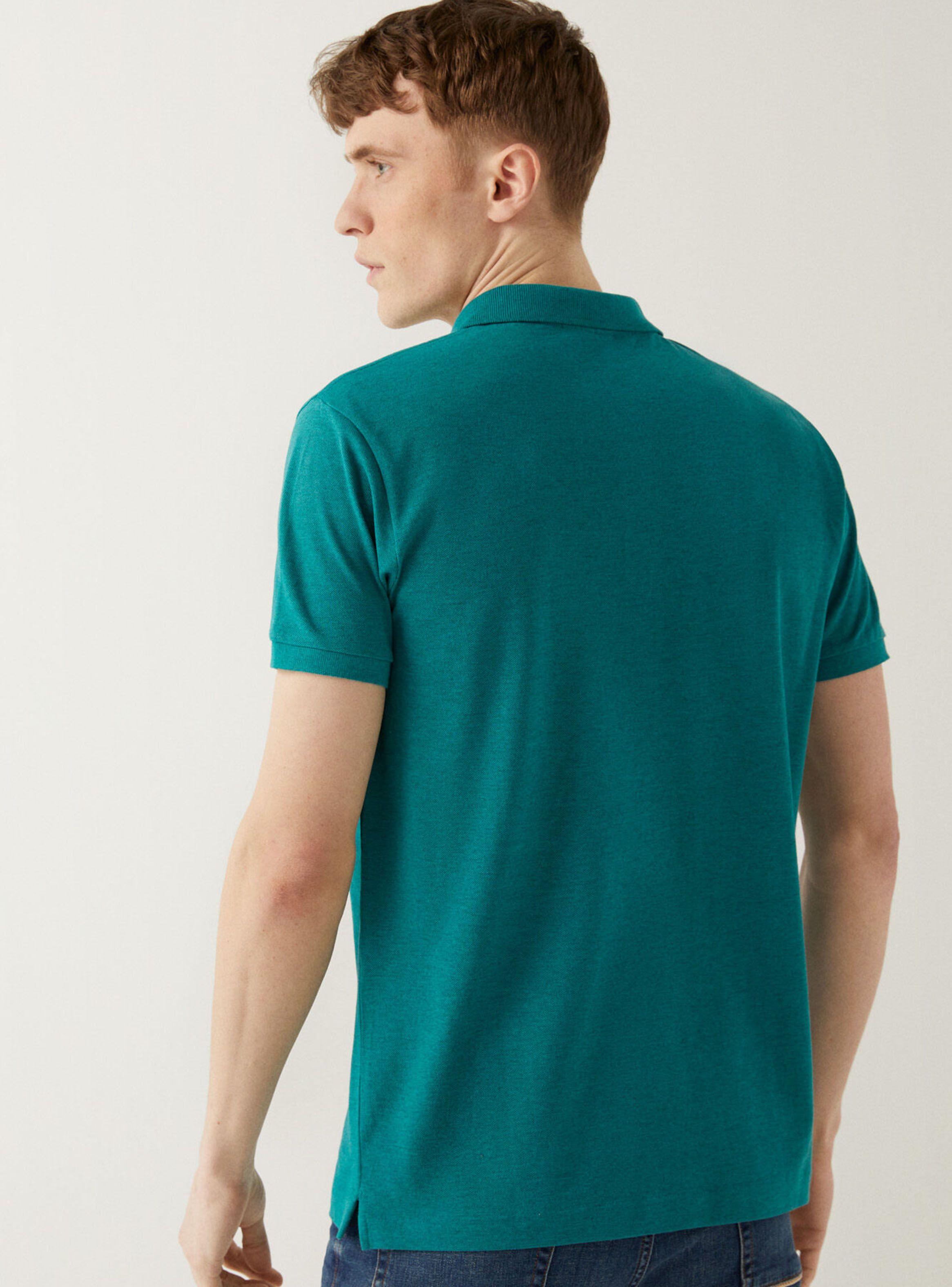 Polera Springfield Polo Overdyed Algodón-1