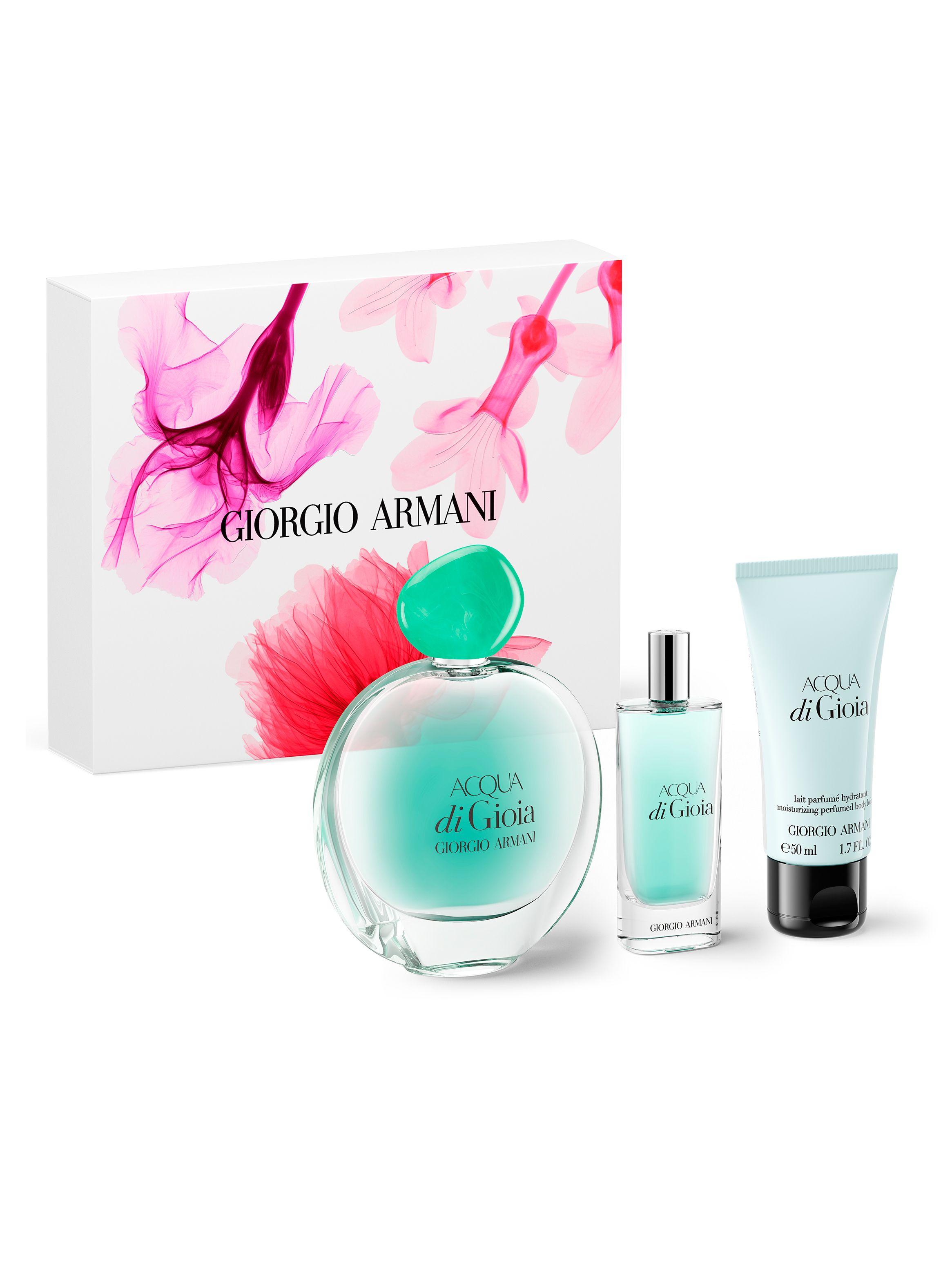 Set Perfumes Acqua Di Giogia EDP Mujer 100 ml + 15 ml + 50 ml-1