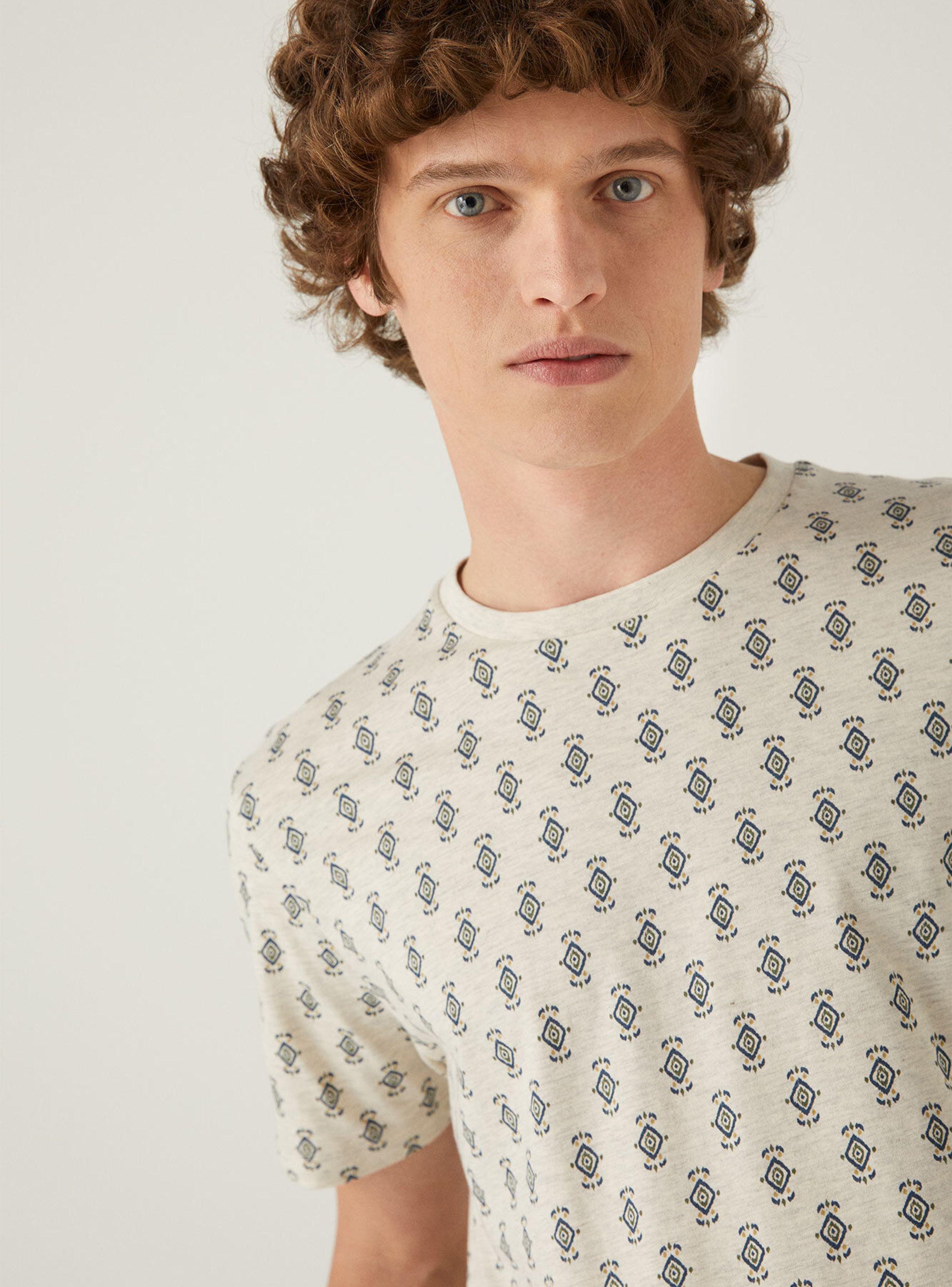 Polera Springfield Étnico Manga Corta-2