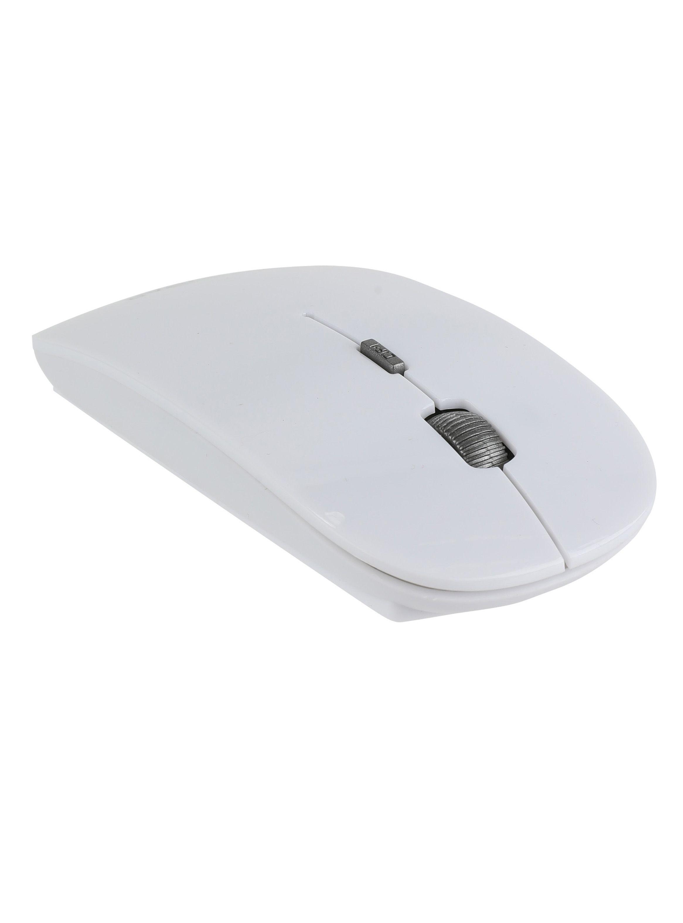 Mouse Óptico Inalámbrico 2.4 GHz Blanco-2