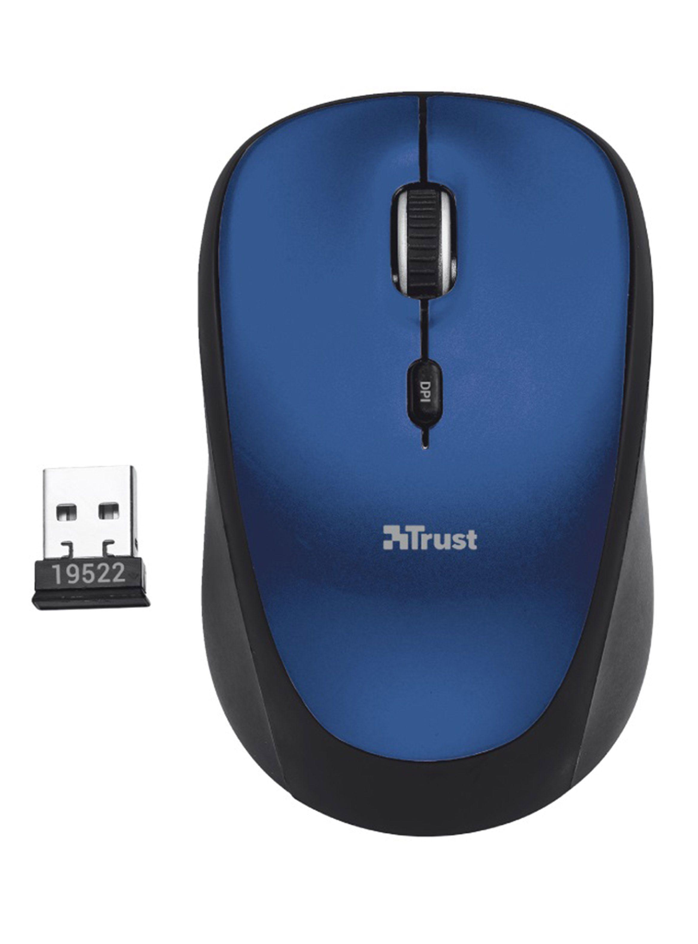 Mouse Yvi Wireless Azul-0