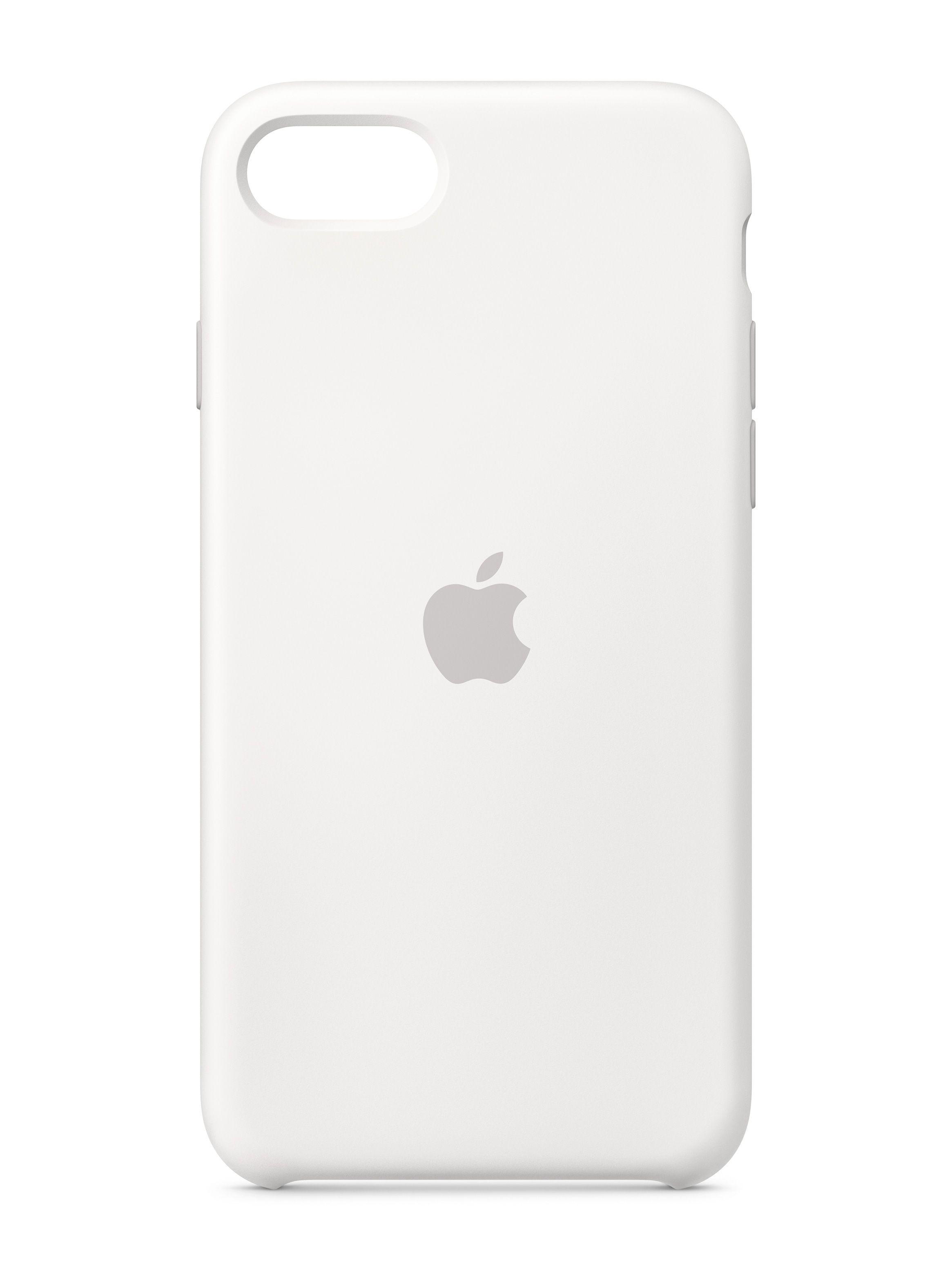 Carcasa para iPhone SE 2020 Silicona Blanco-0