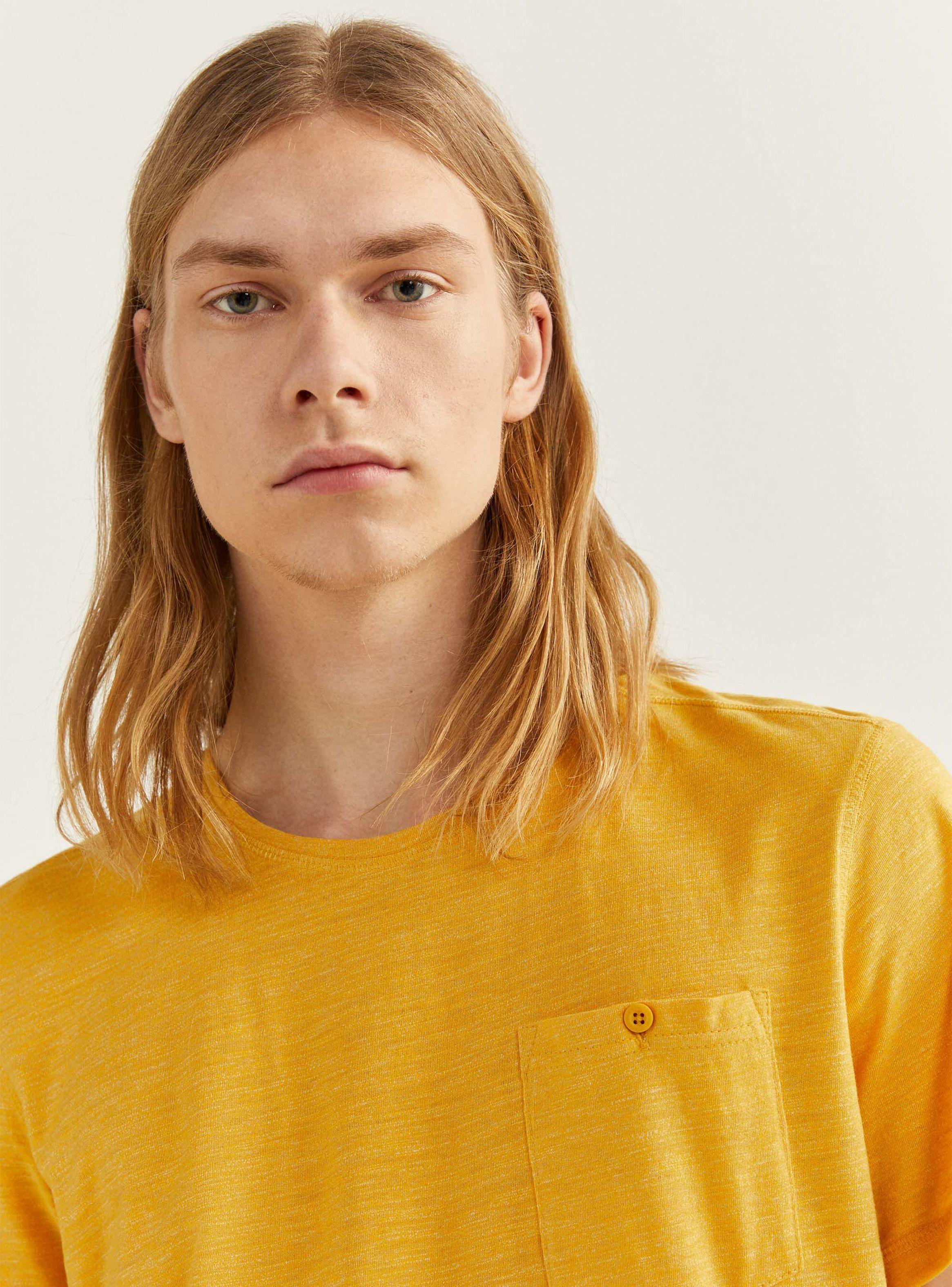 Polera Springfield Básica Bolsillo Textura-2