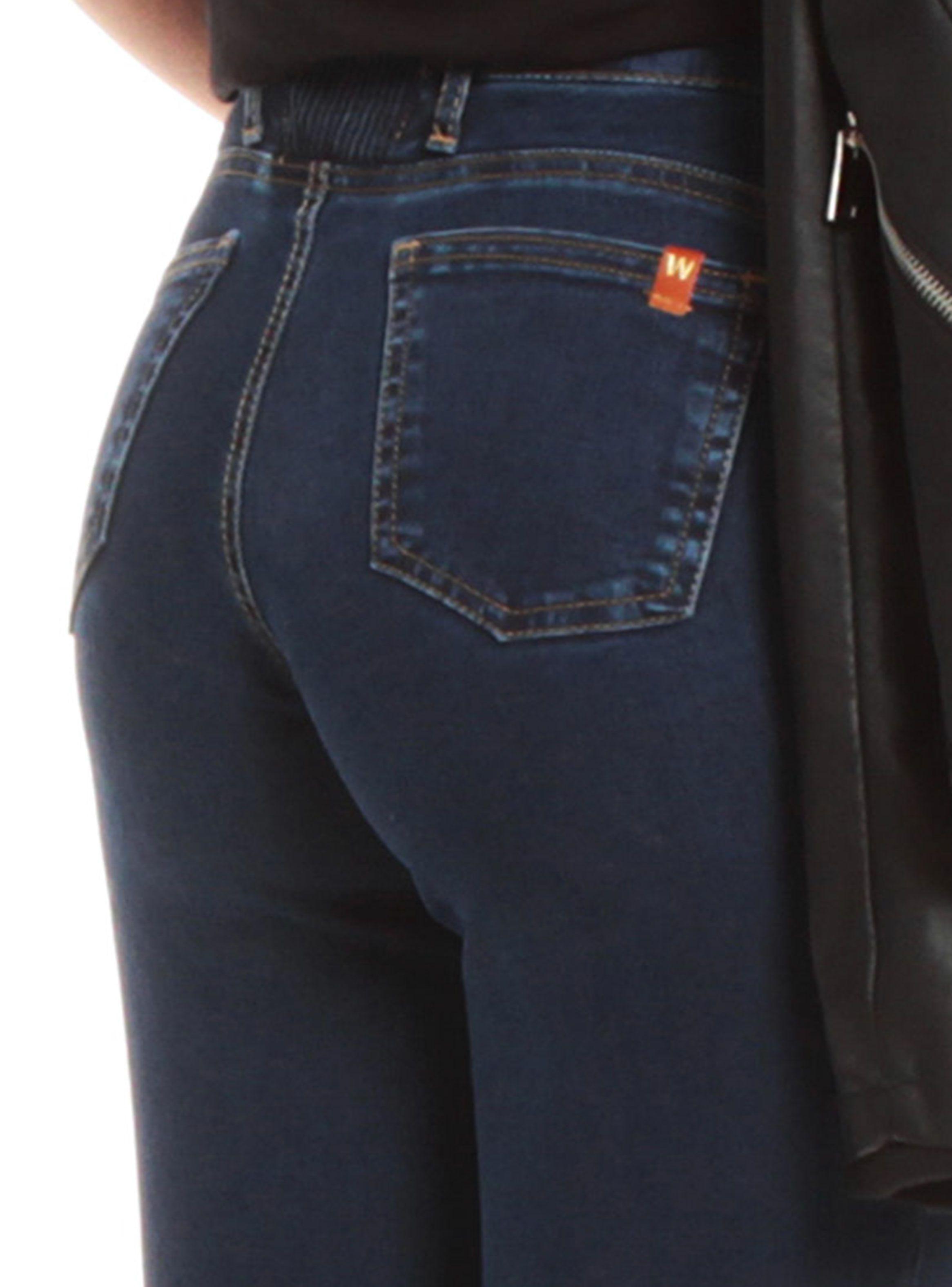 Jeans Flare Tiro Medio-2