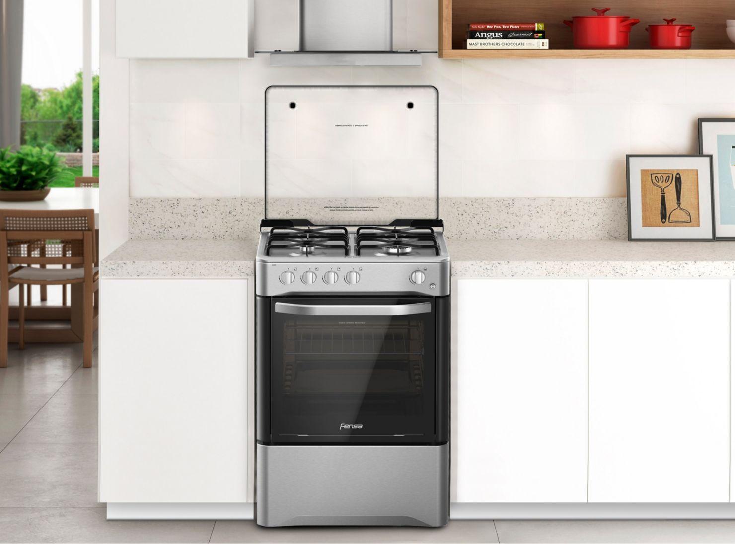 Cocina a Gas Fensa CB91+ 4 Quemadores-4