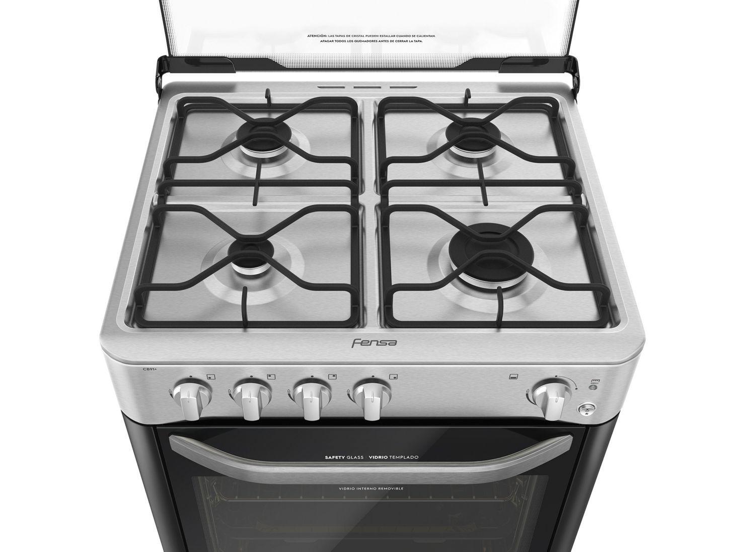 Cocina a Gas Fensa CB91+ 4 Quemadores-2