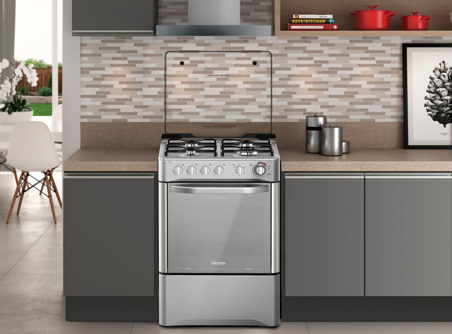 Cocina a Gas Fensa CR91+ 4 Quemadores-6