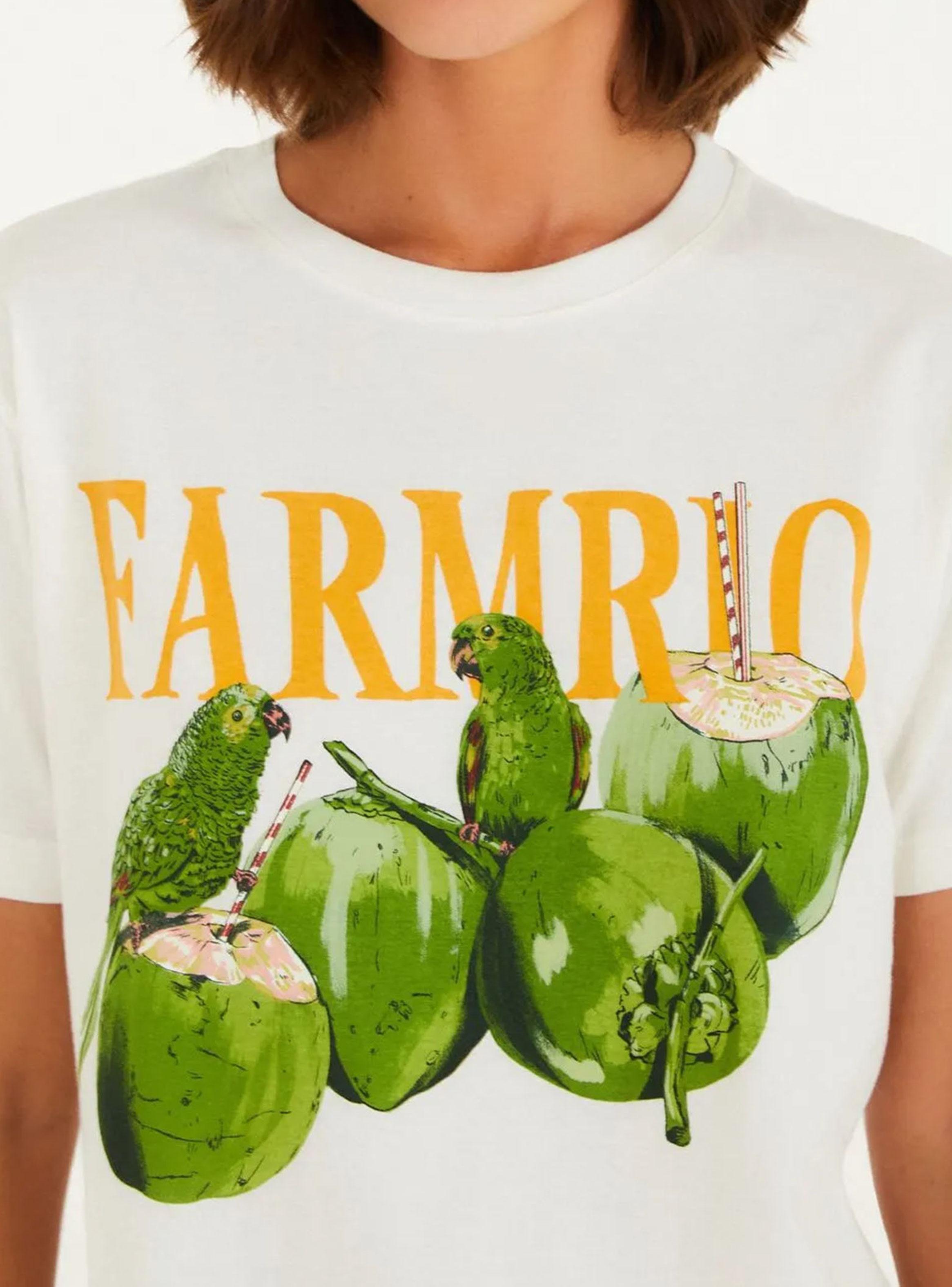 Polera Manga Corta Diseño Loros-2