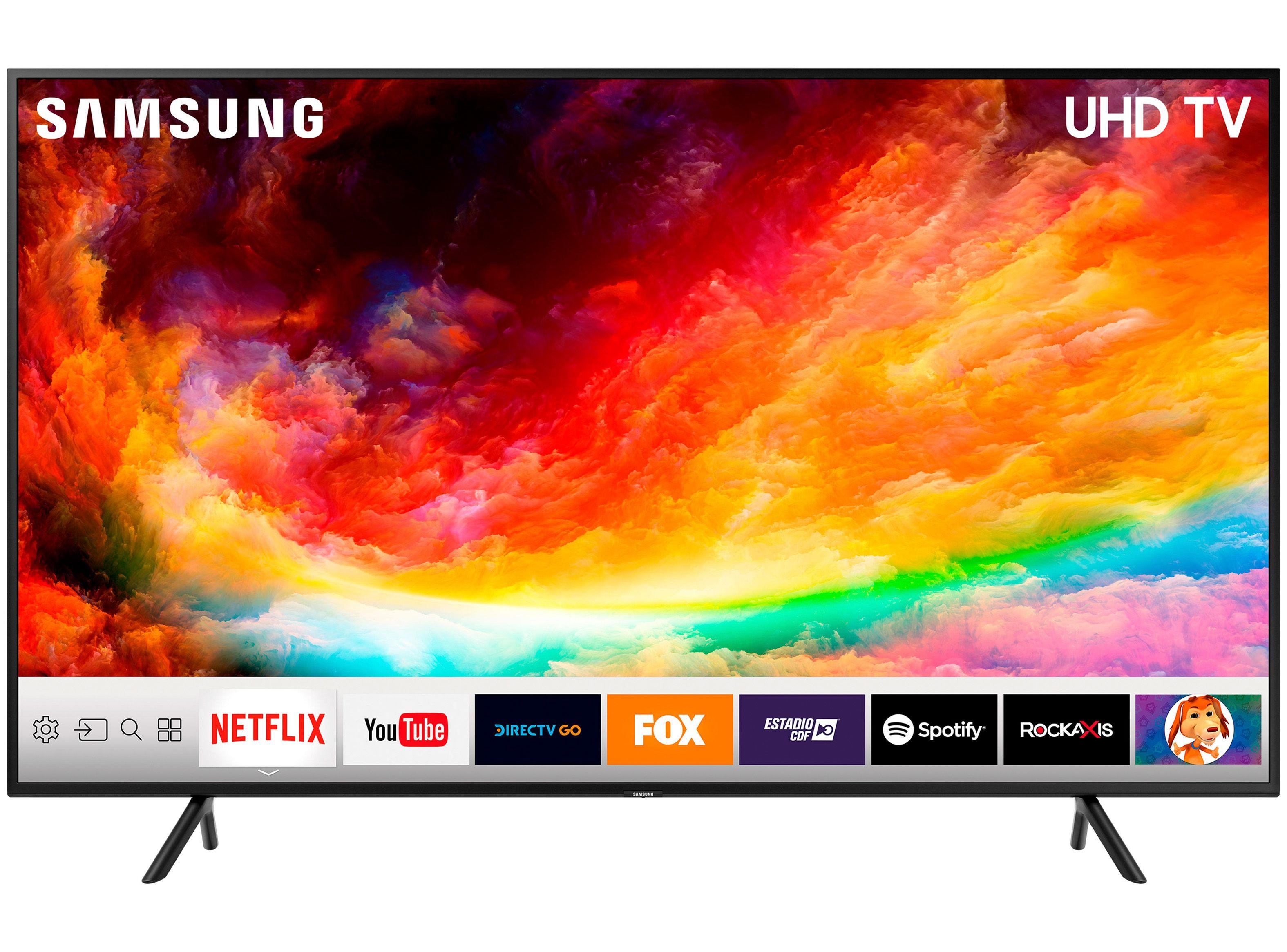 LED Smart TV Samsung 75" UHD 4K 75NU7100-0