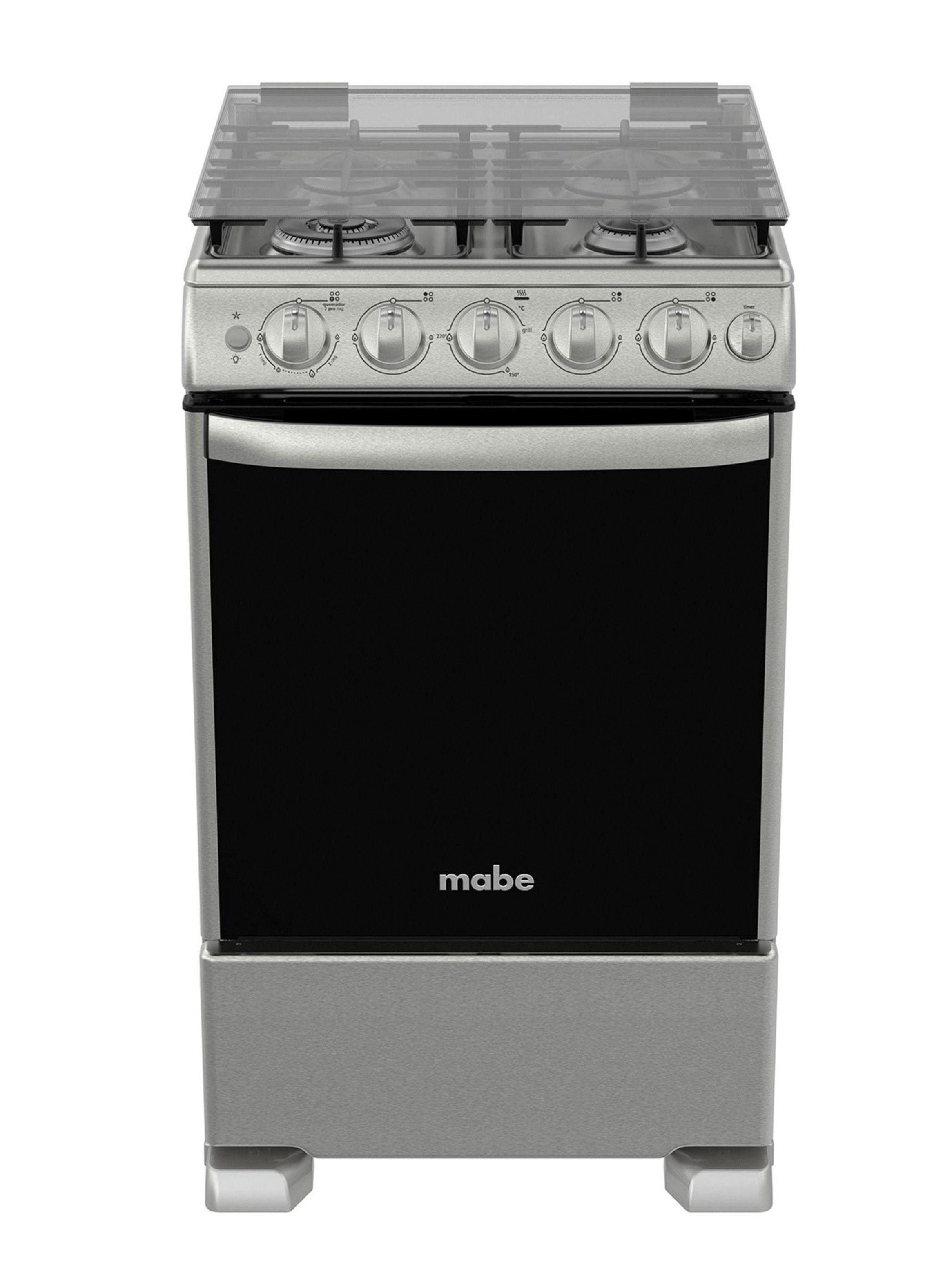 Cocina a Gas Mabe CME5554CFZX0 4 Platos-0