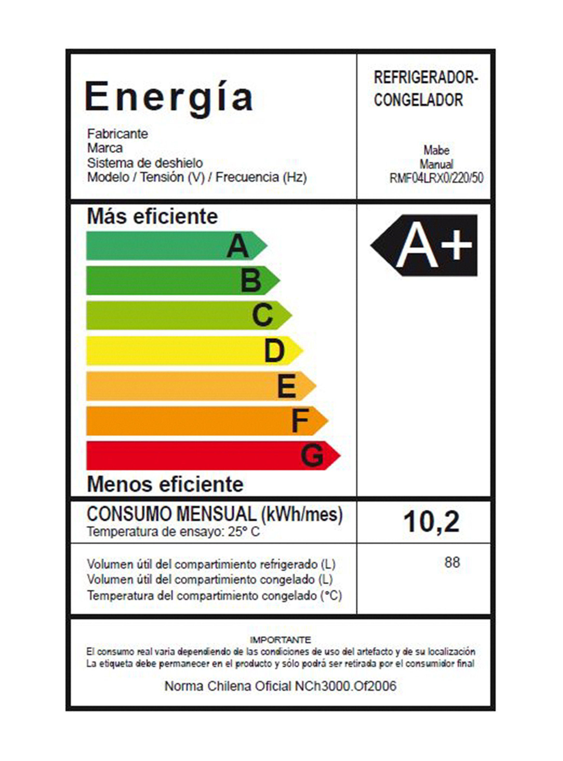 Frigobar Frío Directo 93 Litros RMF04LRX0-5