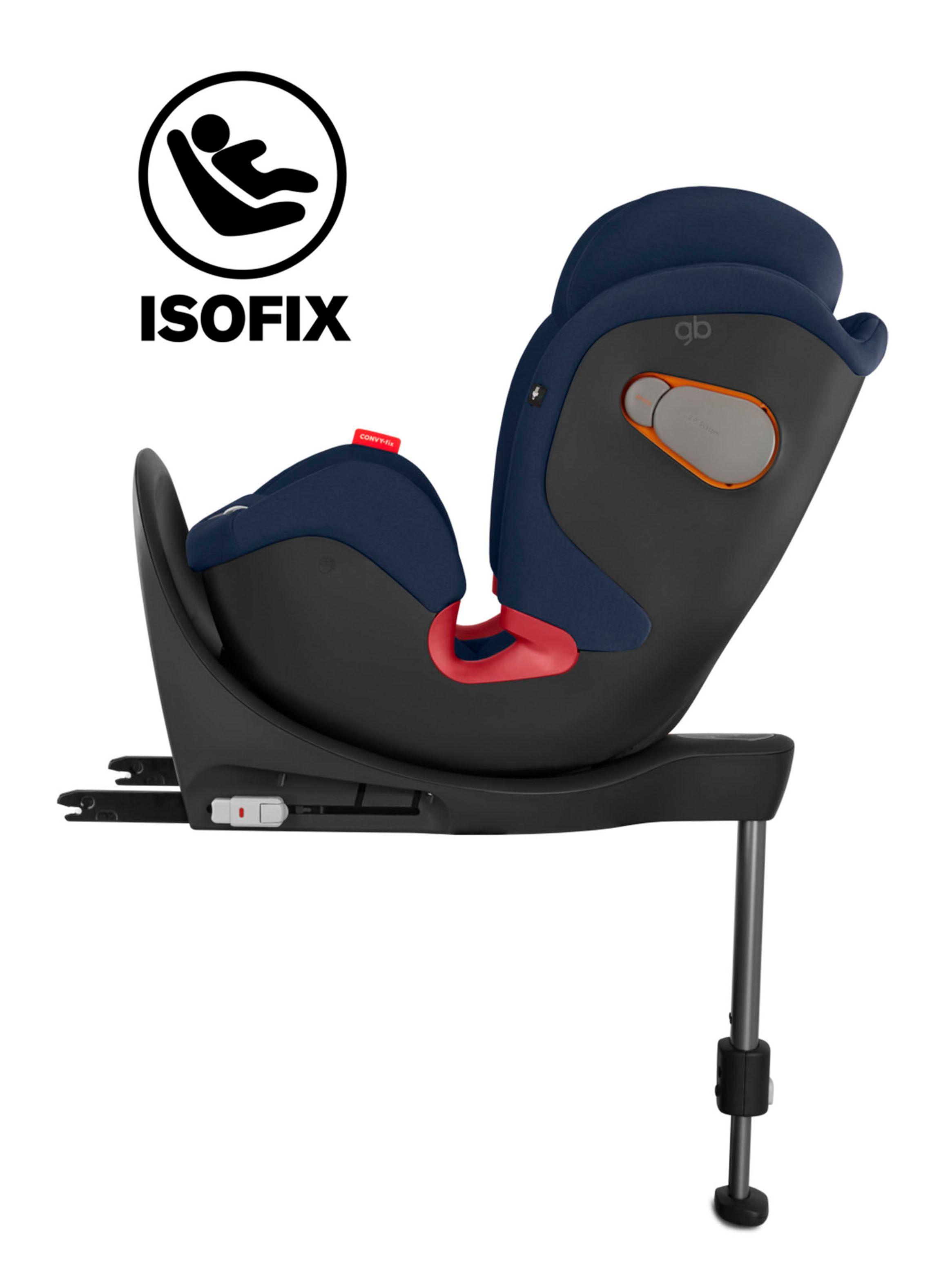 Silla Auto Convy Fix Velvet Black GB Fabricant-3