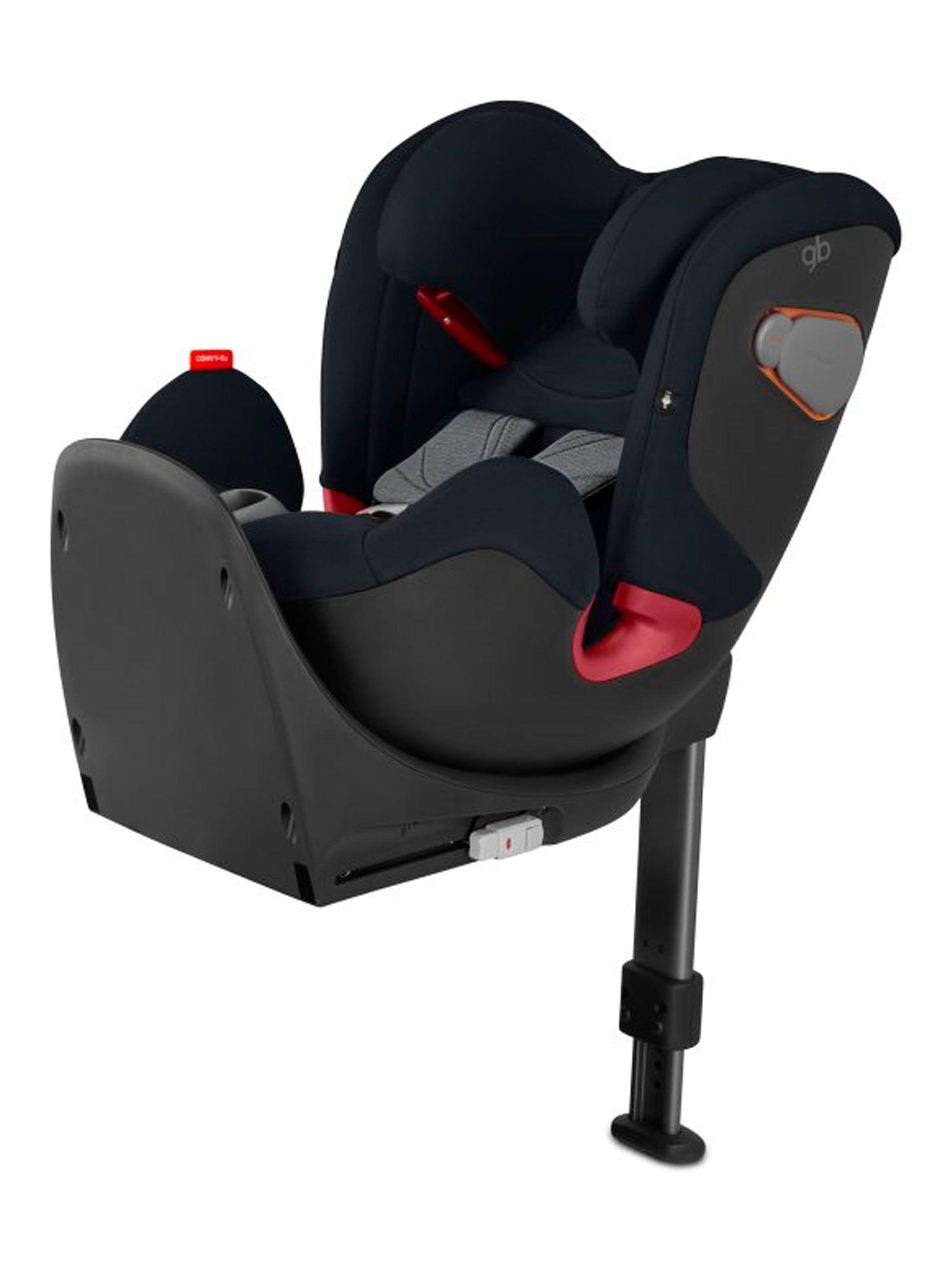 Silla Auto Convy Fix Velvet Black GB Fabricant-0