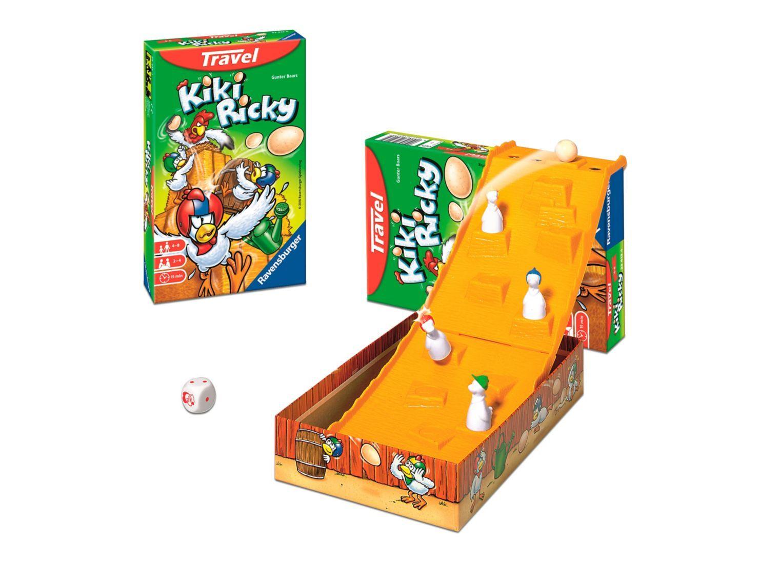 Ravensburger Juego Kiki Ricky edición de viaje Caramba-0