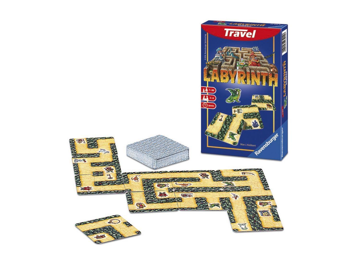 Ravensburger Juego Laberinto edición de viaje Caramba-0