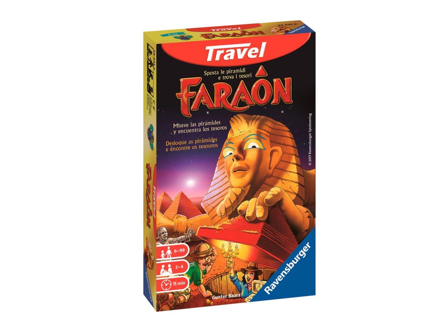 Ravensburger Juego Faraón edición de viaje Caramba-1