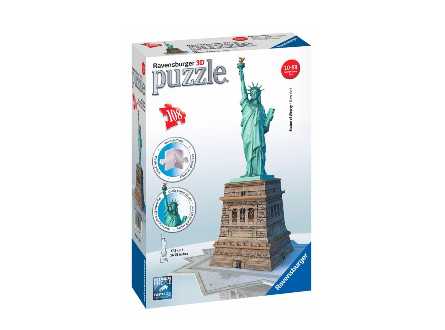 Ravensburger Puzzle 3D Estatua de la libertad Caramba-0