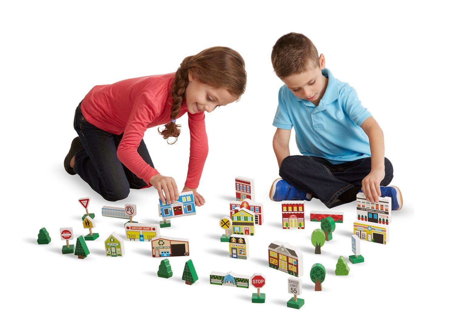 Melissa & Doug Set Accesorios y Figuras Ciudad Caramba-2