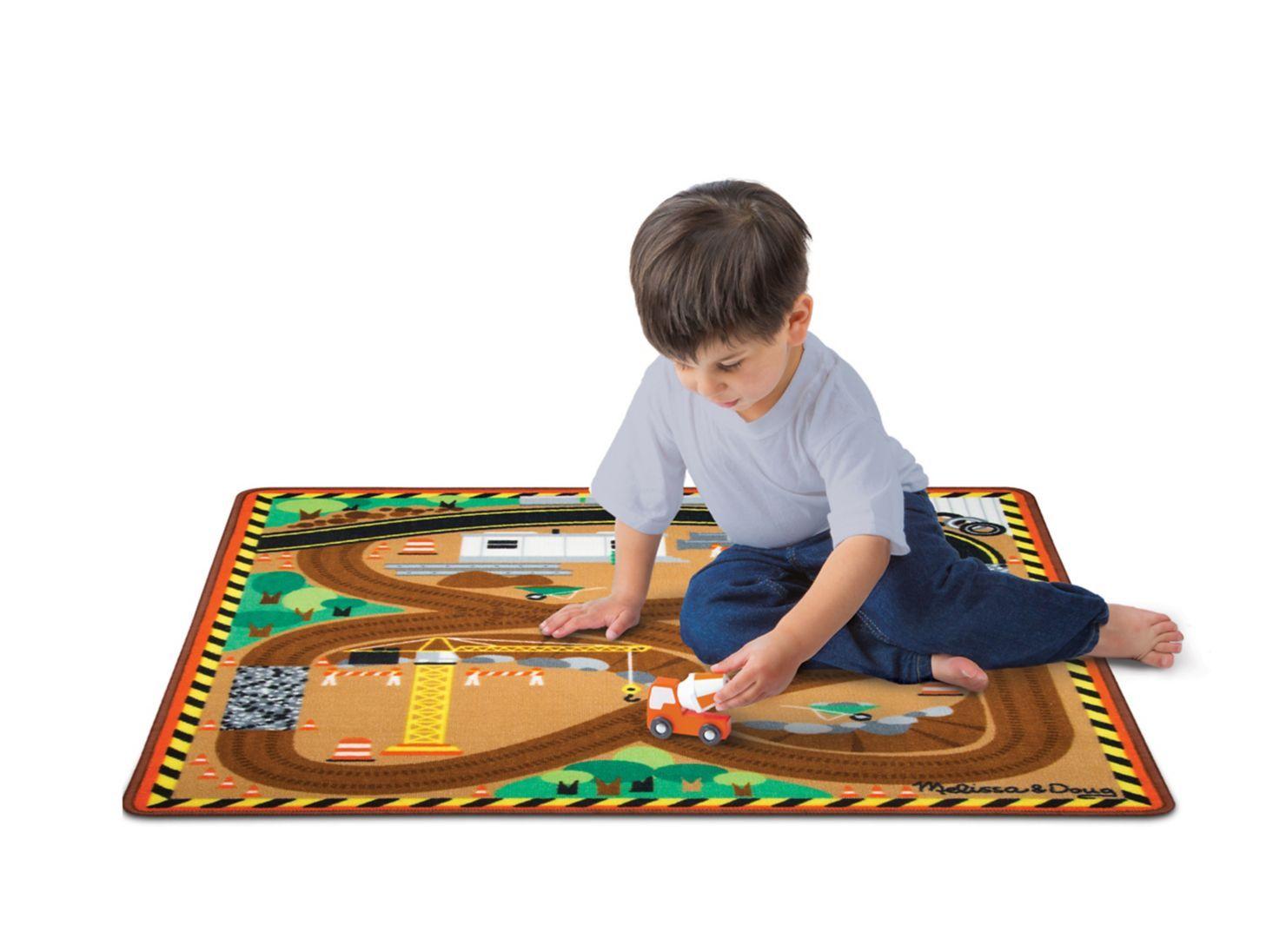 Melissa & Doug Alfombra Construcción Caramba-2
