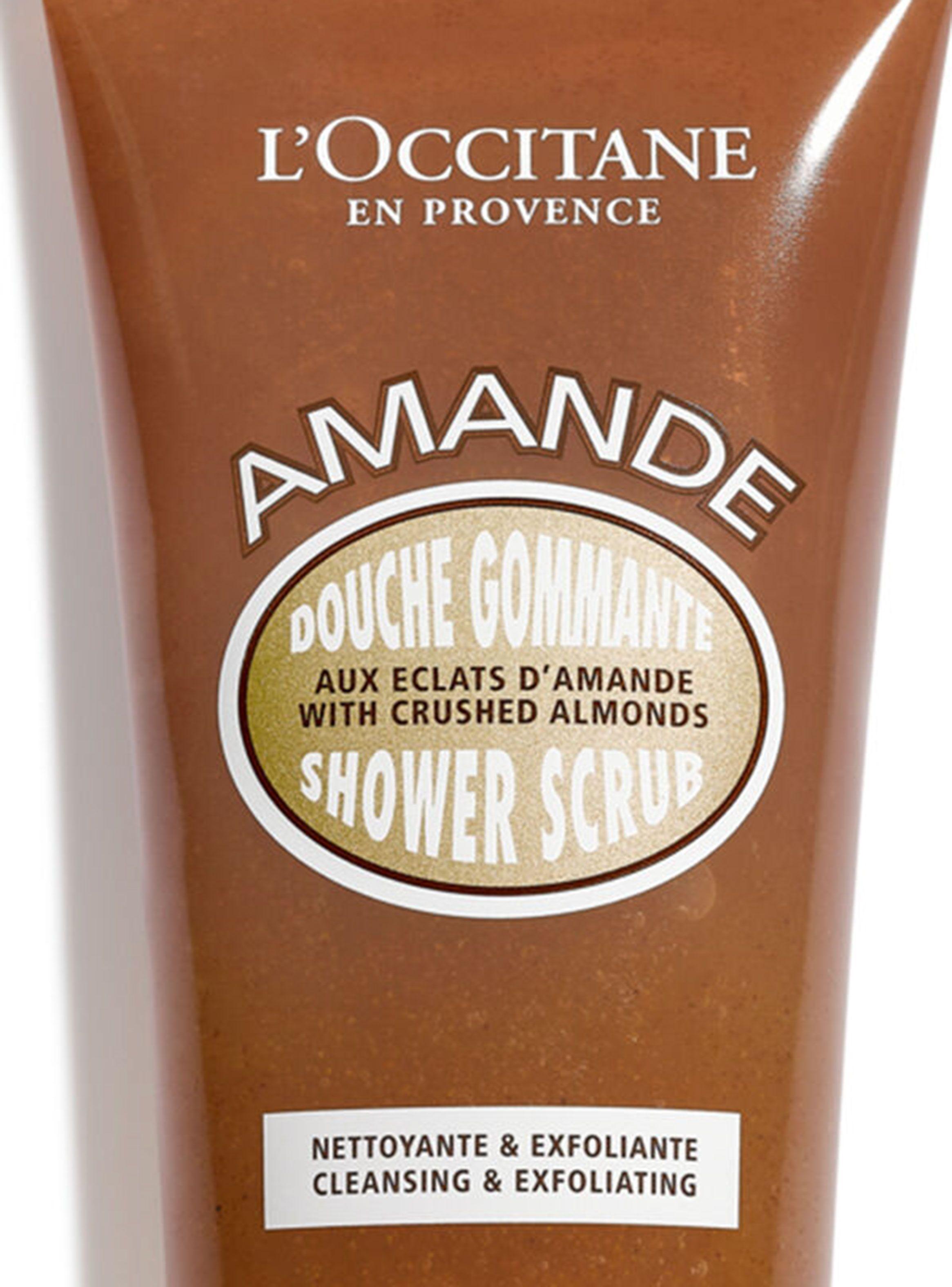 Gel L'Occitane de Ducha Exfoliante Limpiador Almendra 200 ml-1