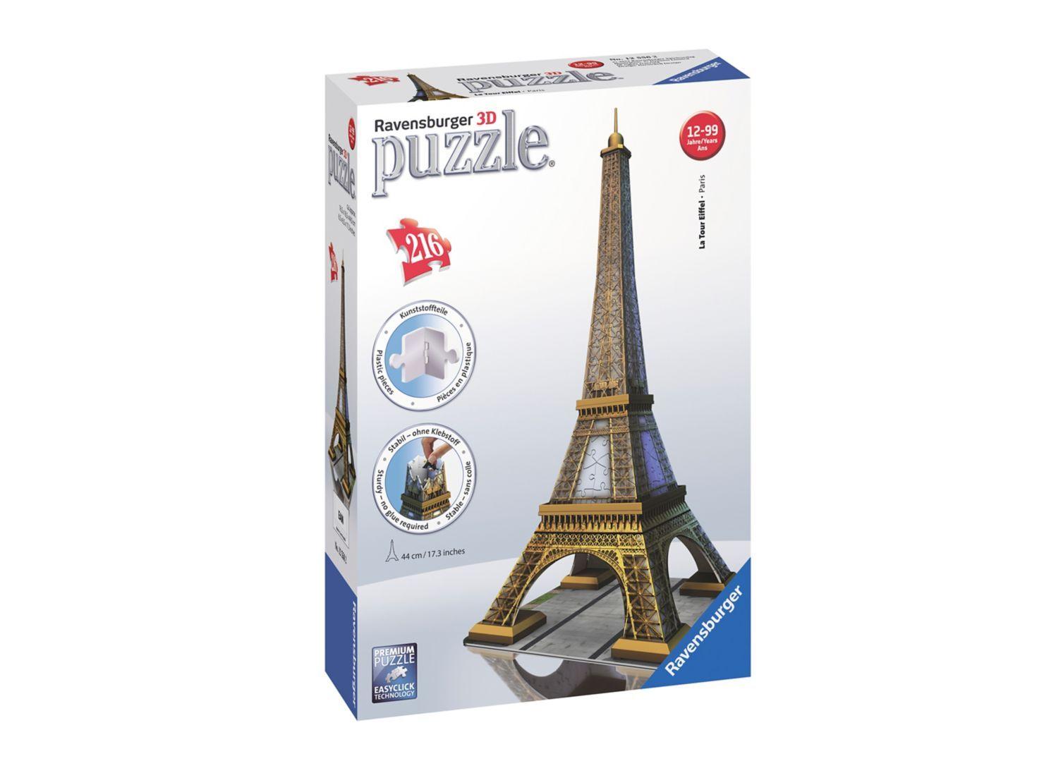 Ravensburger Puzzle 3D Torre Eiffel Caramba-0